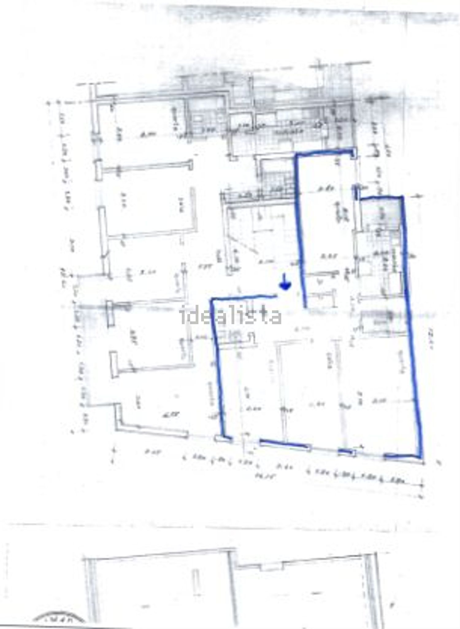 公寓 t3出售在Rua António Correia s/n - 平面图