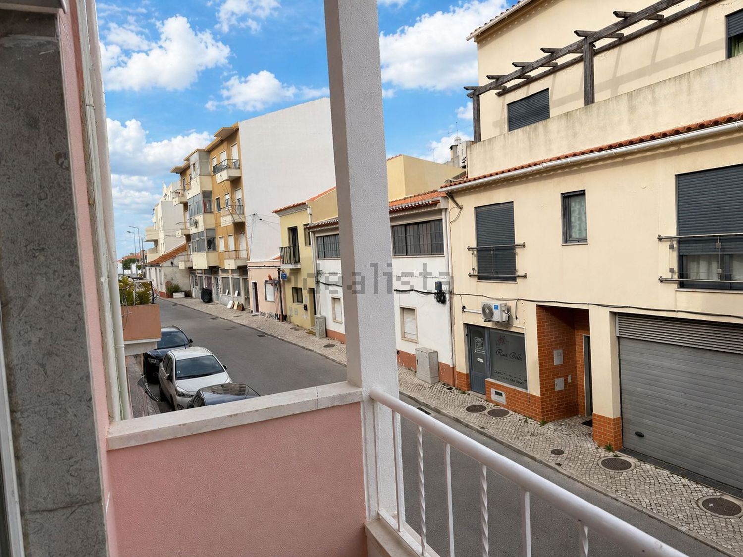 出租公寓 t2在Rua de Palha Blanco - 露台