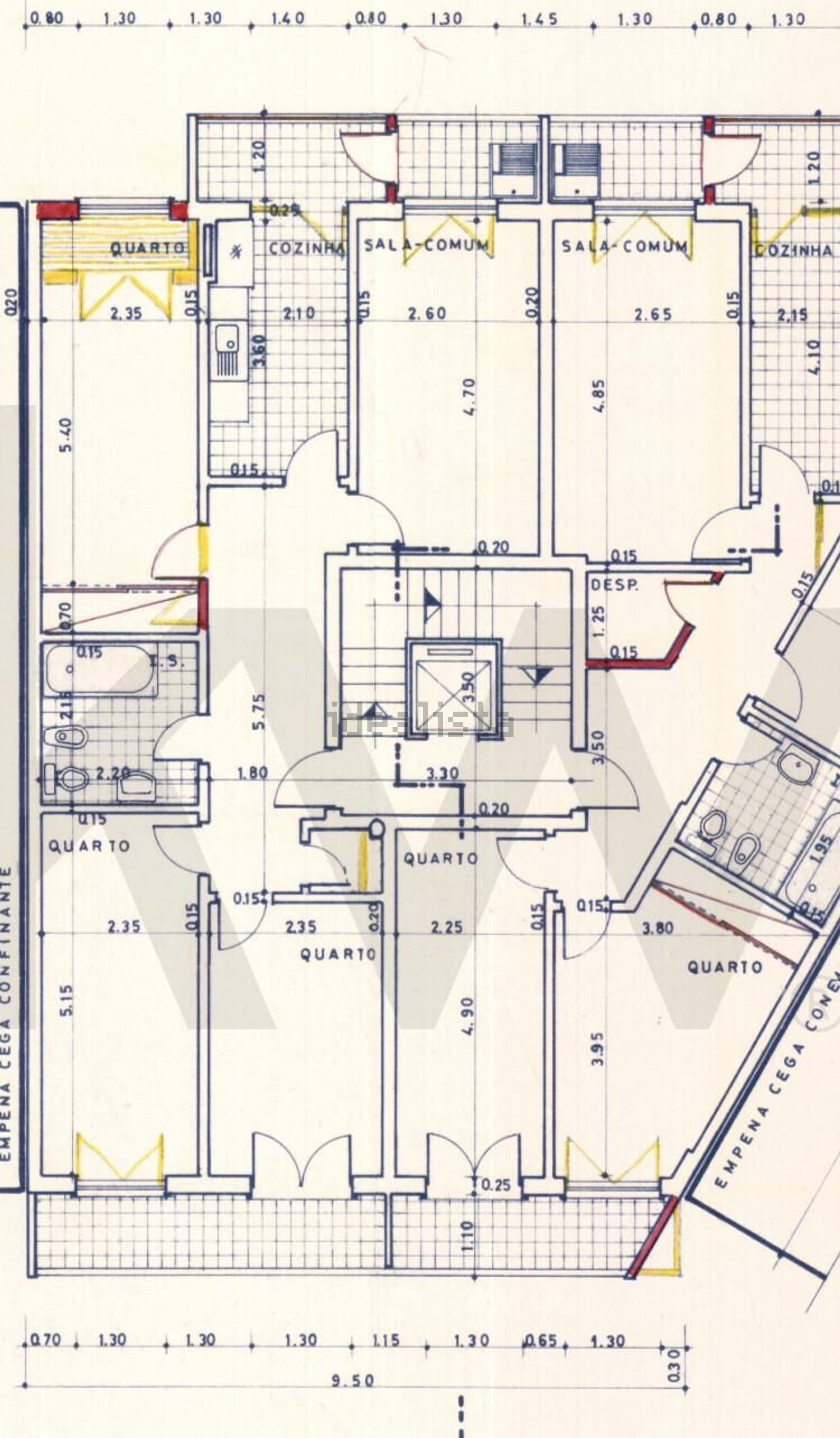 公寓 t3出售在 Vila Franca de Xira - 平面图