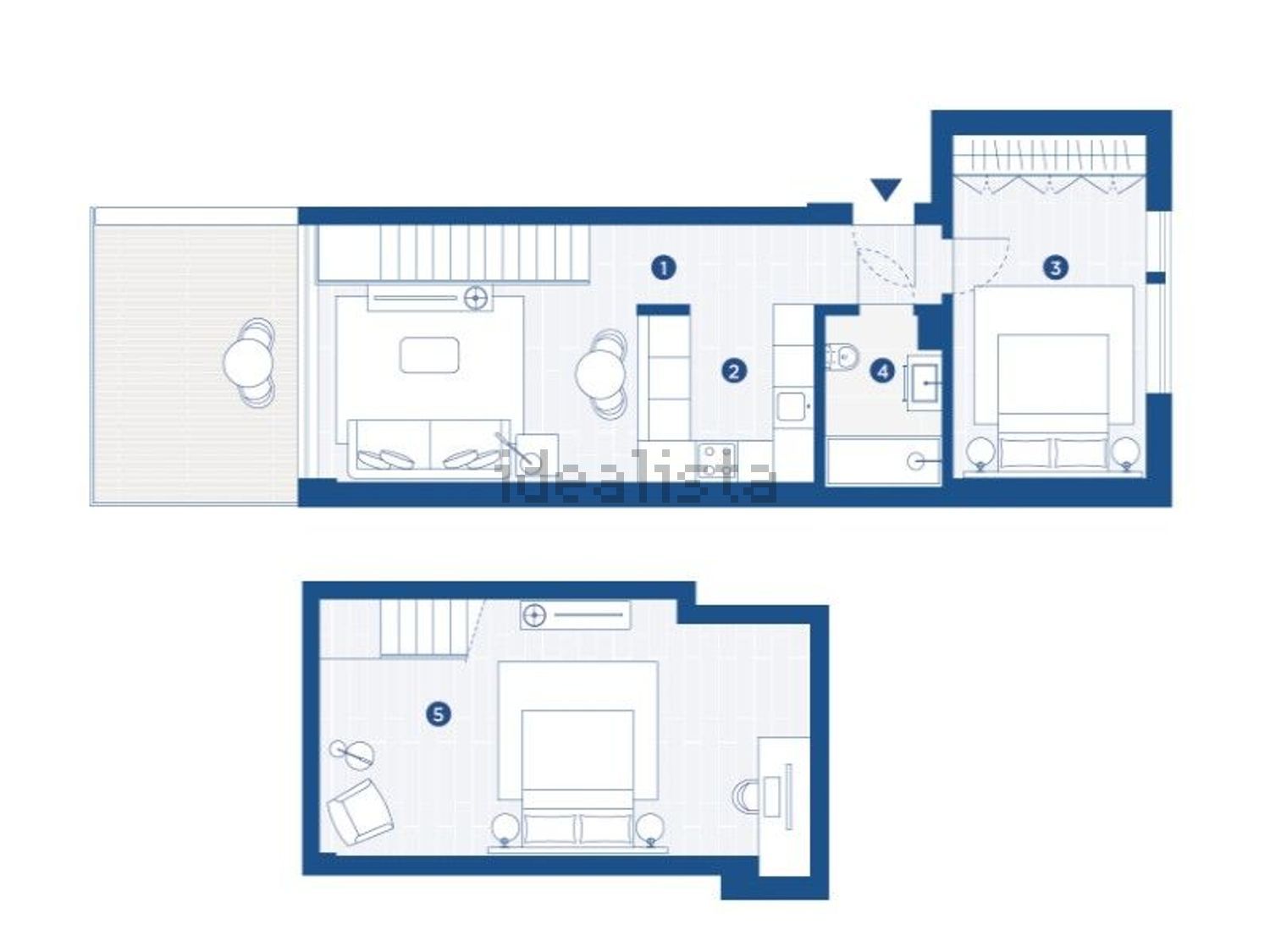 公寓 t1出售在Rua das Caravelas s/n - 平面图
