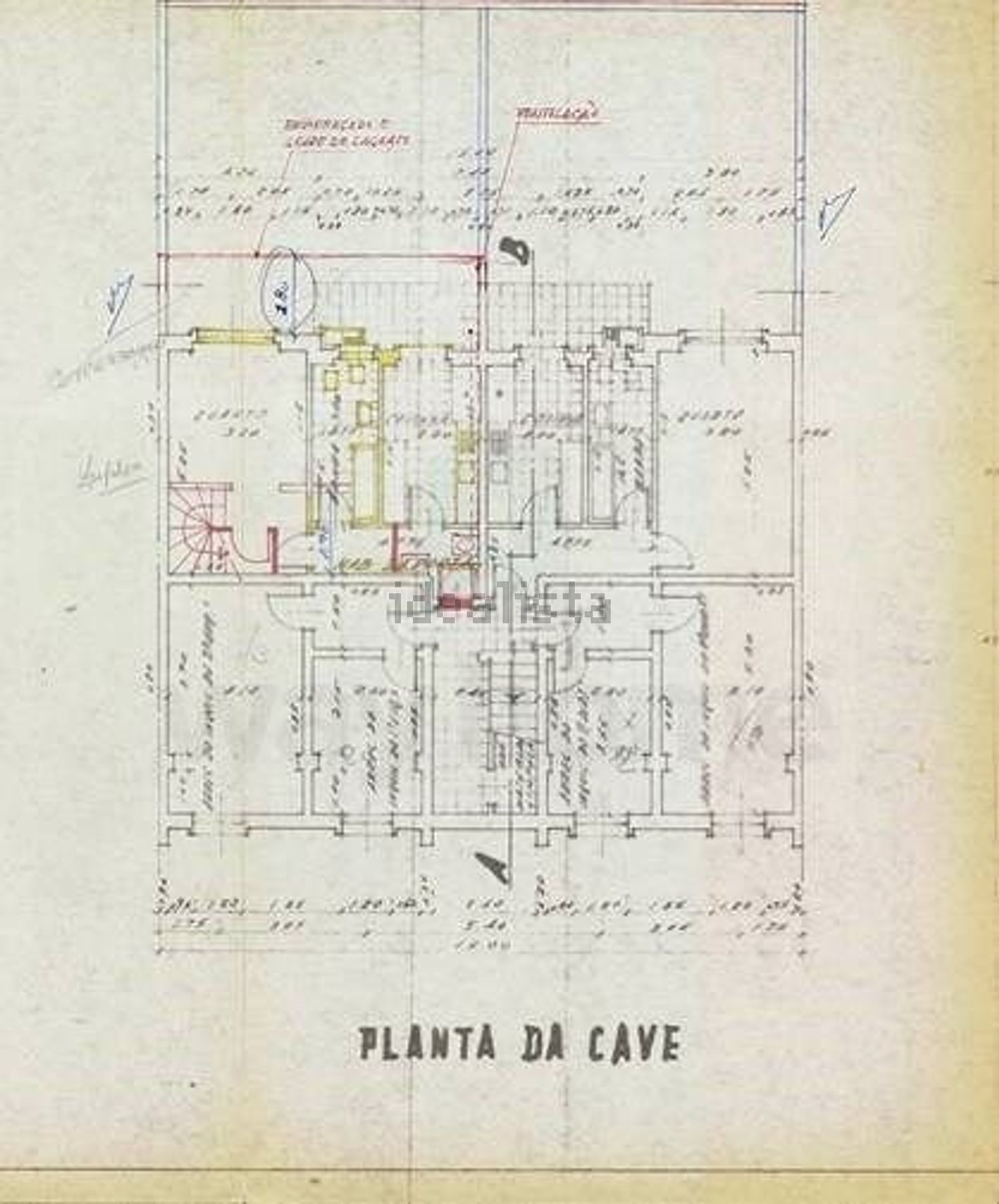 公寓 t2出售在Avenida Frei Miguel Contreiras, 36 - 平面图