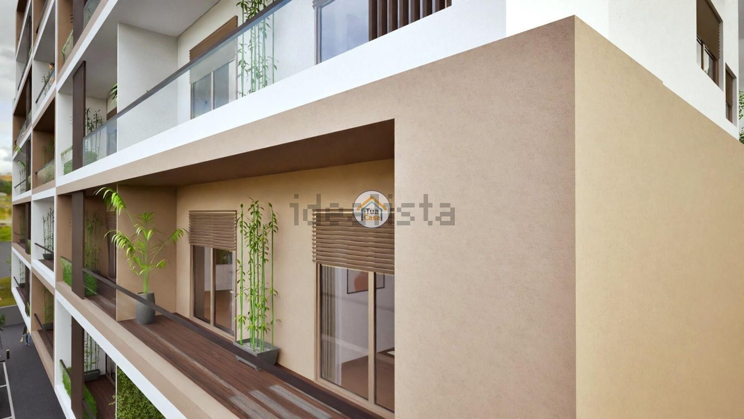 公寓 t2出售在 Centro de Oliveira de Azeméis - 阳台