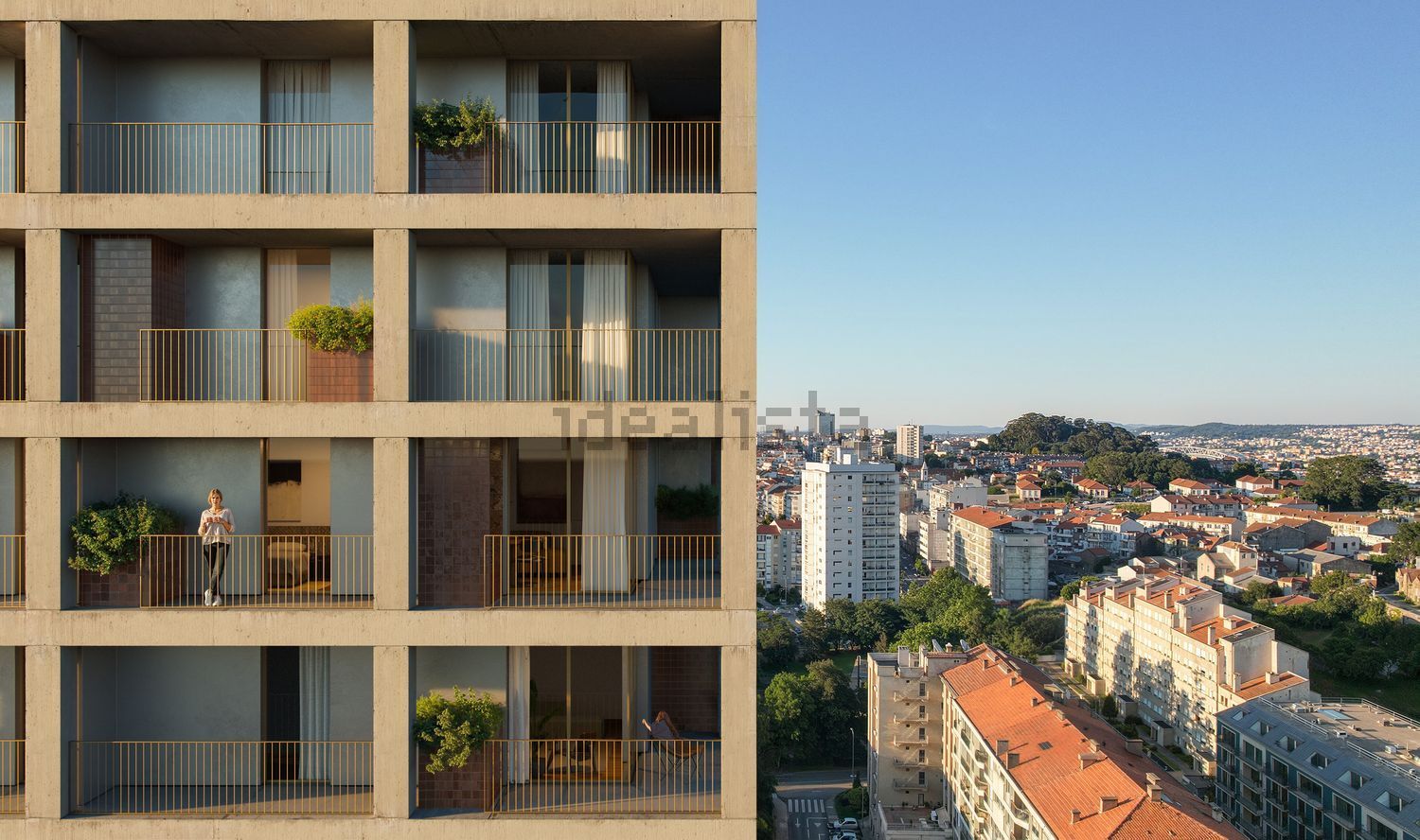 公寓 t1出售在Avenida Fernão Magalhães, 127 - 视线