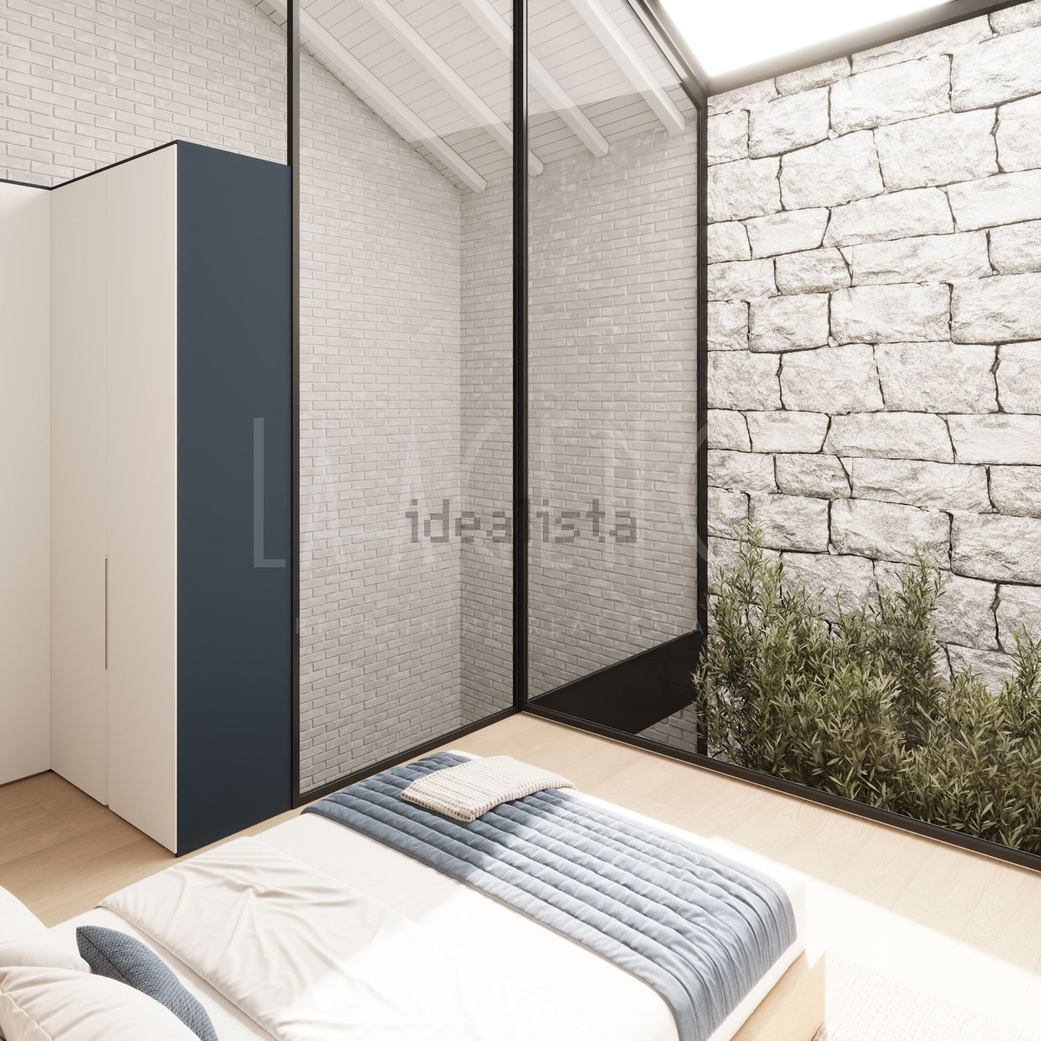 复式公寓出售在 Rua Particular Justino Teixeira s/n - 卧室