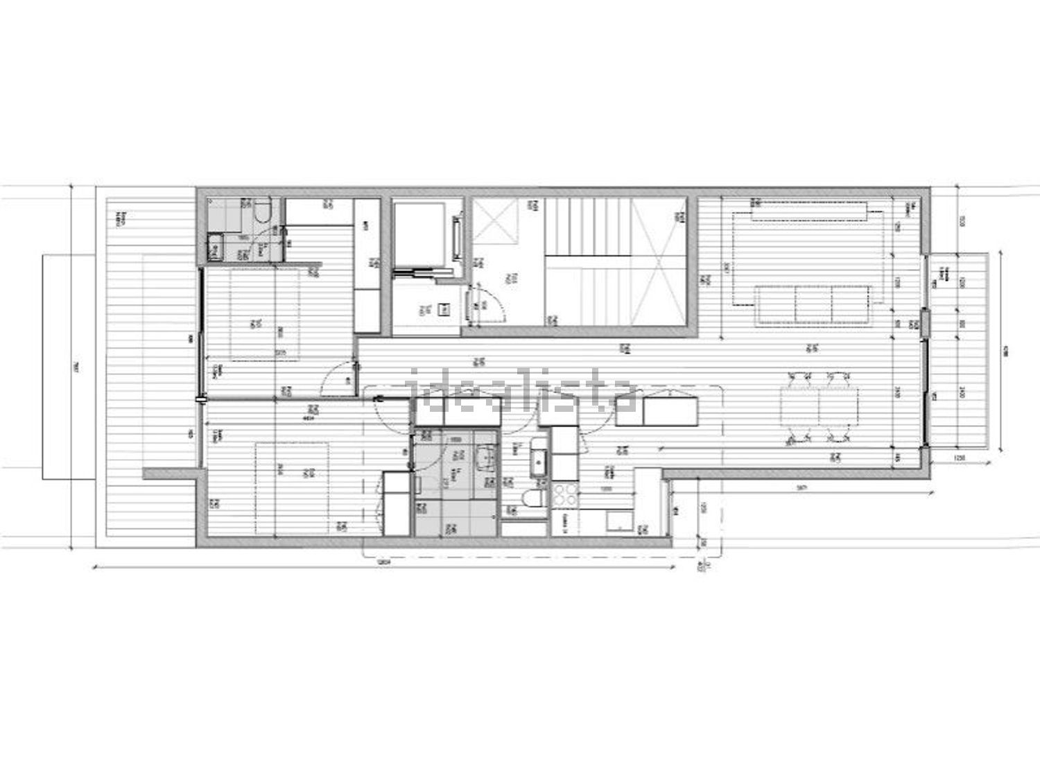 出租公寓 t2在Rua de 5 de Outubro - 平面图