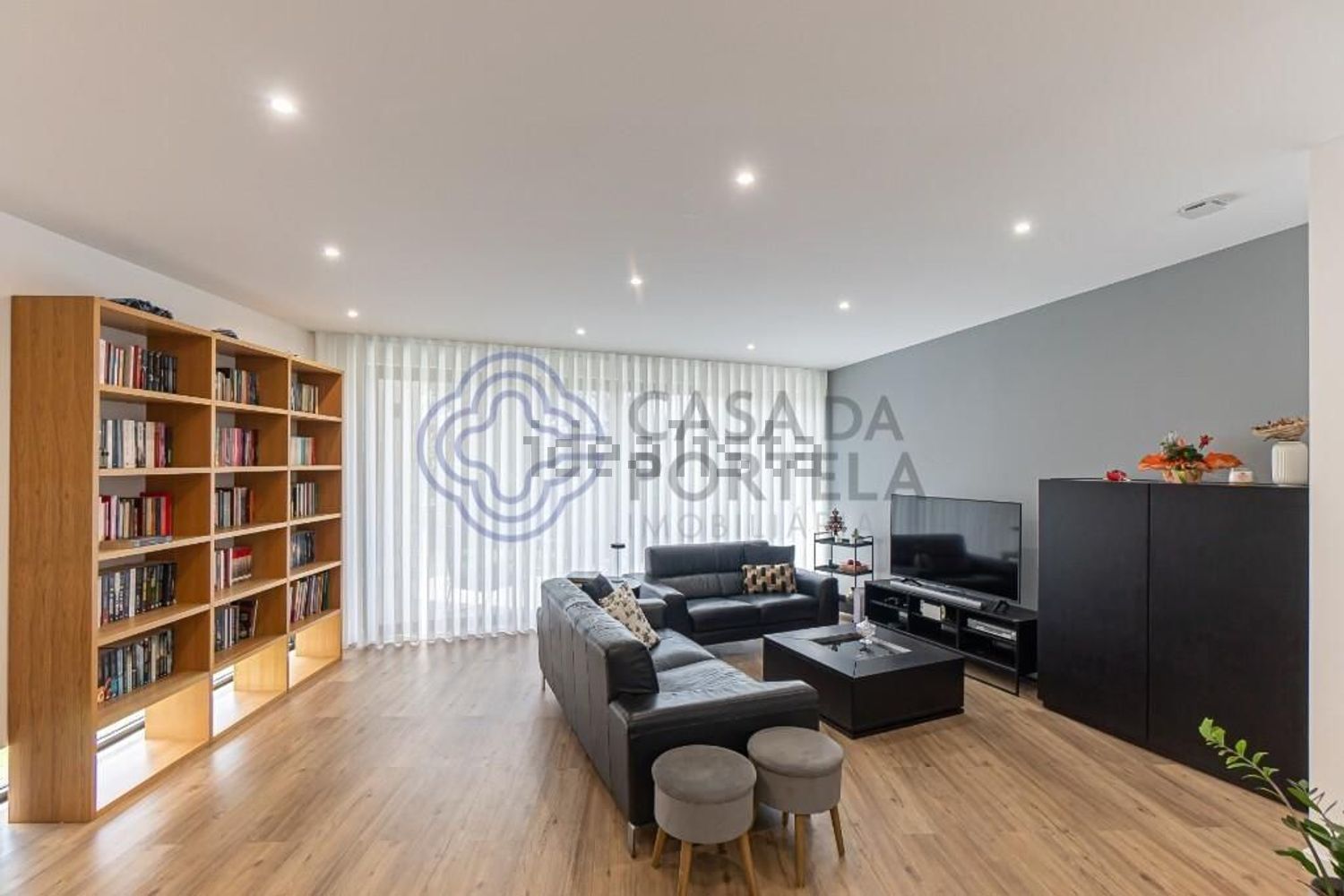 小楼房或独栋别墅出售在 Milheirós - 客厅