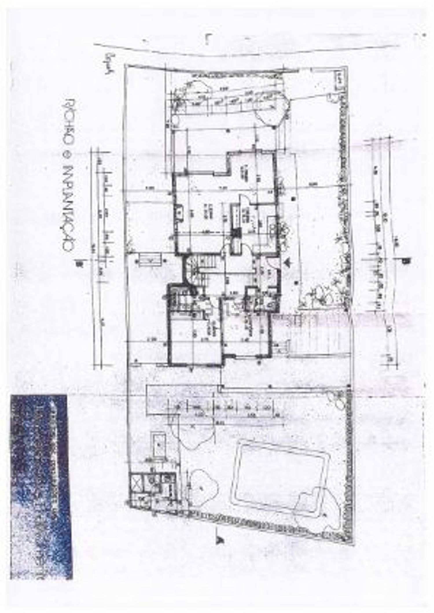 小楼房或独栋别墅出售在Rua Vinha, 16 - 平面图