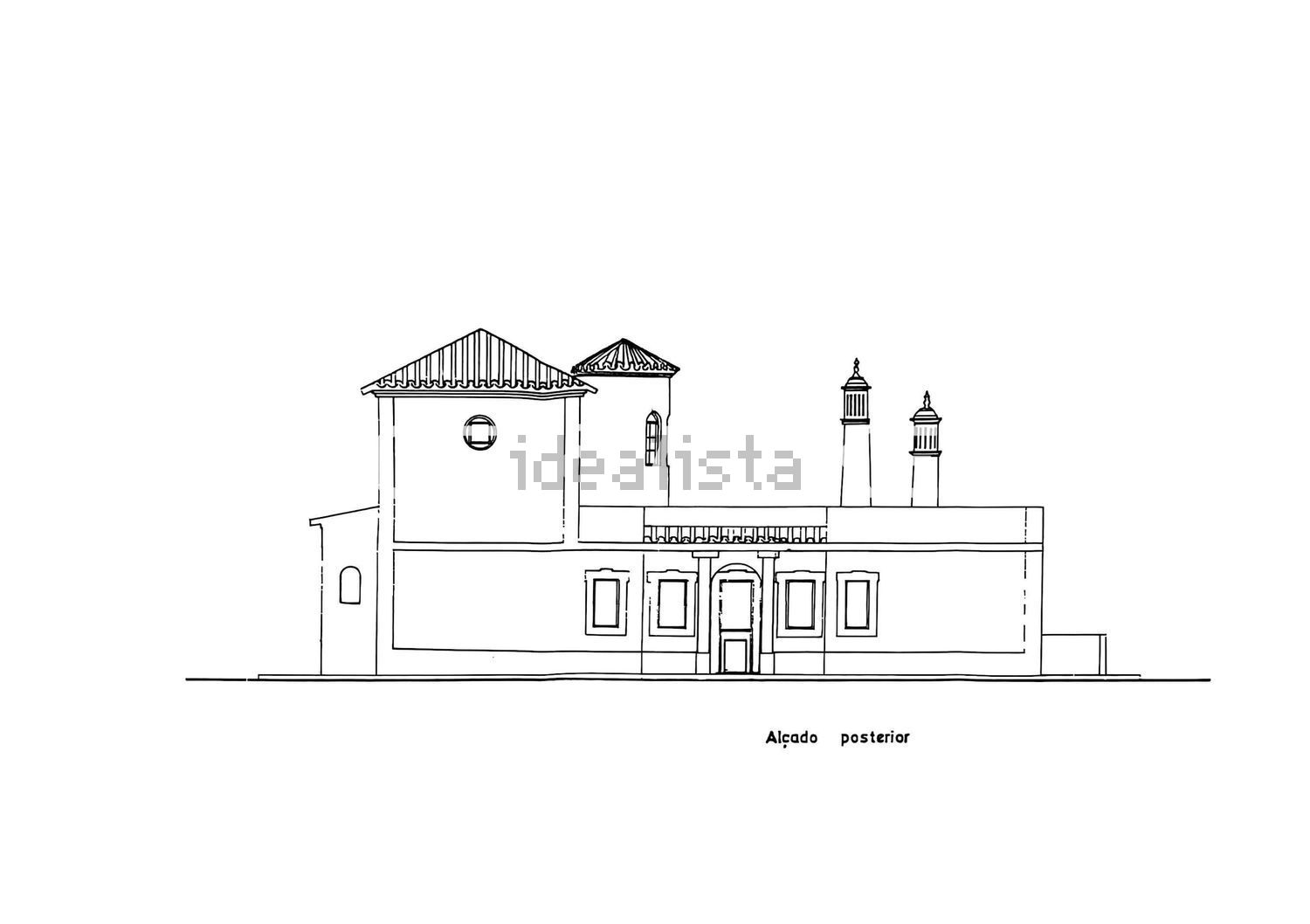 小楼房或独栋别墅出售在 Santa Bárbara de Nexe - 平面图