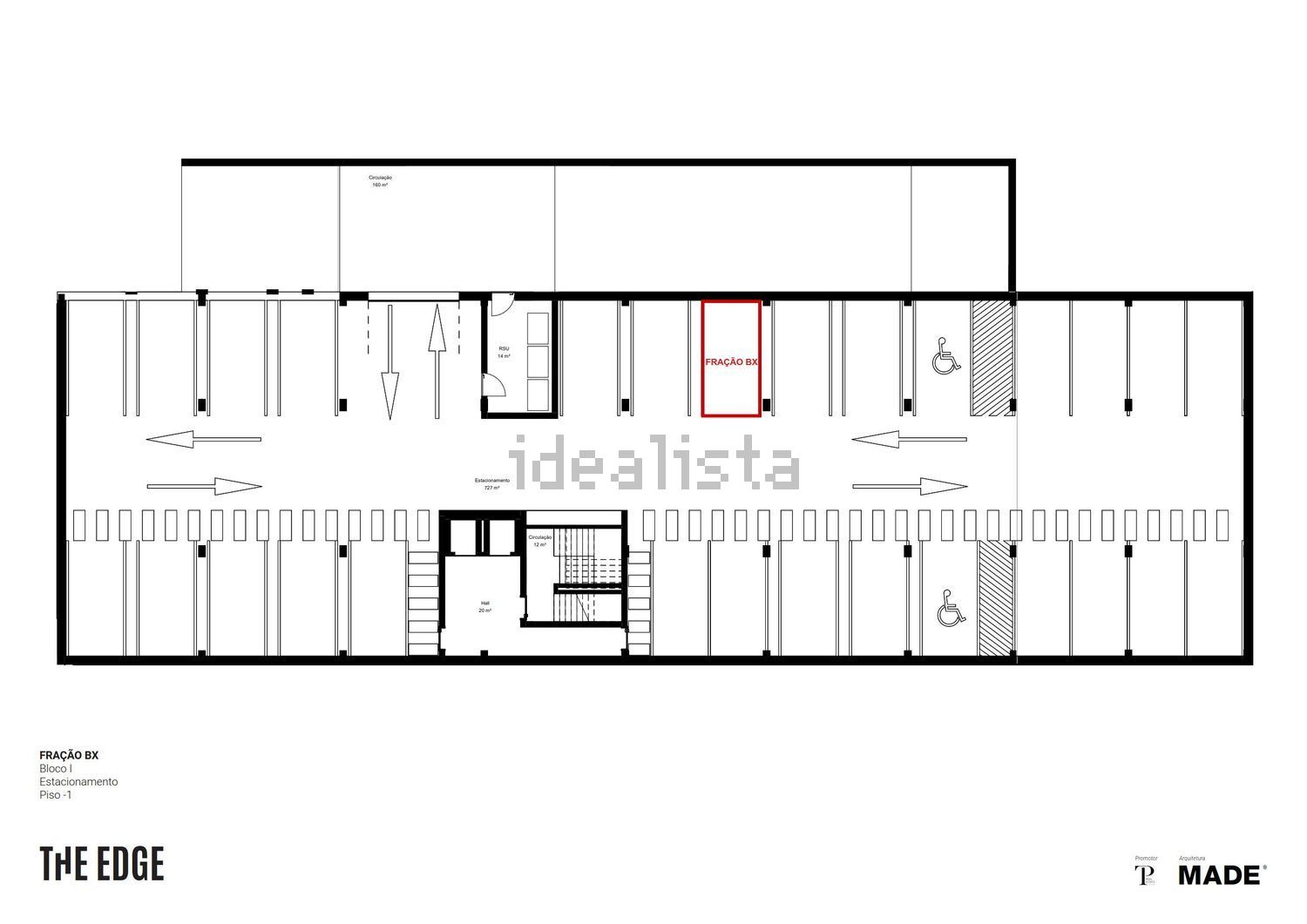 公寓 t1出售在Travessa Gil Vicente s/n - 平面图