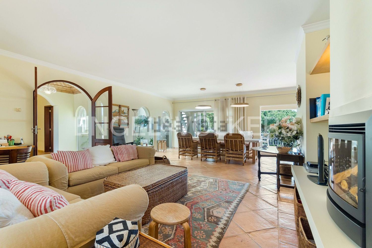 小楼房或别墅出售在 Quinta do Lago - Pinheiros Altos - 客厅