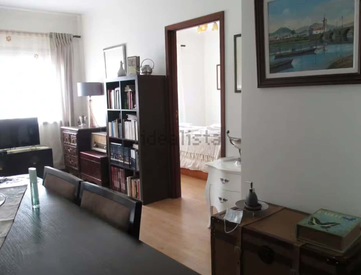 出租公寓 t1在 Lapa - Bouça - 客厅