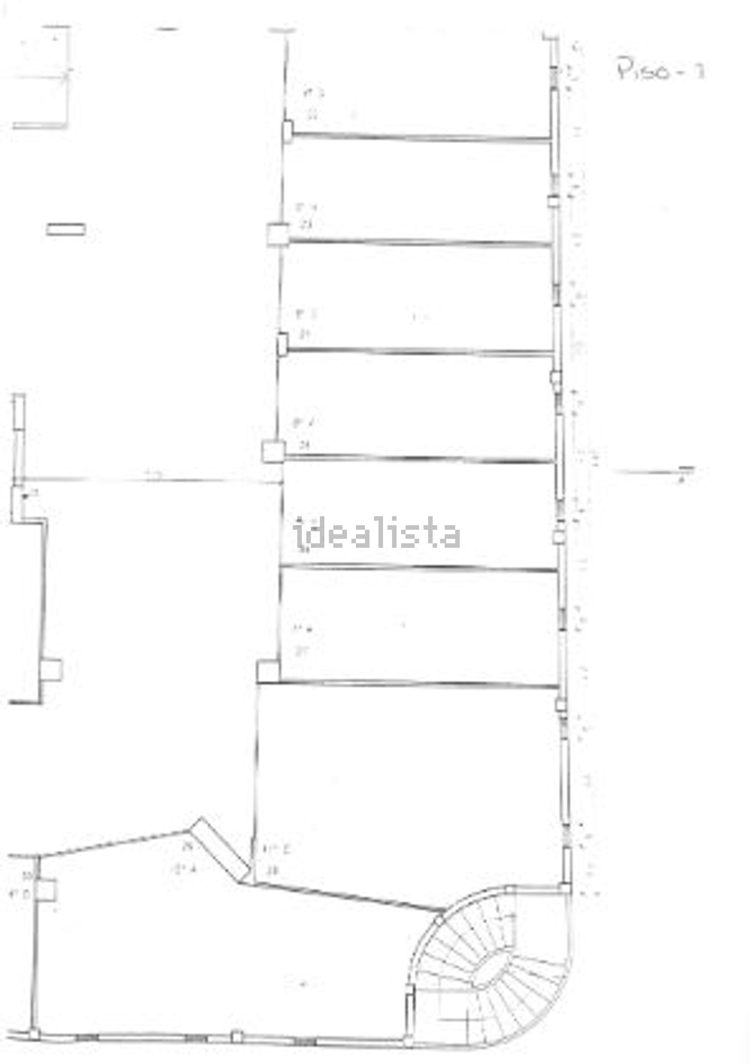 公寓 t3出售在Rua Domingos da Cunha, 2 - 平面图