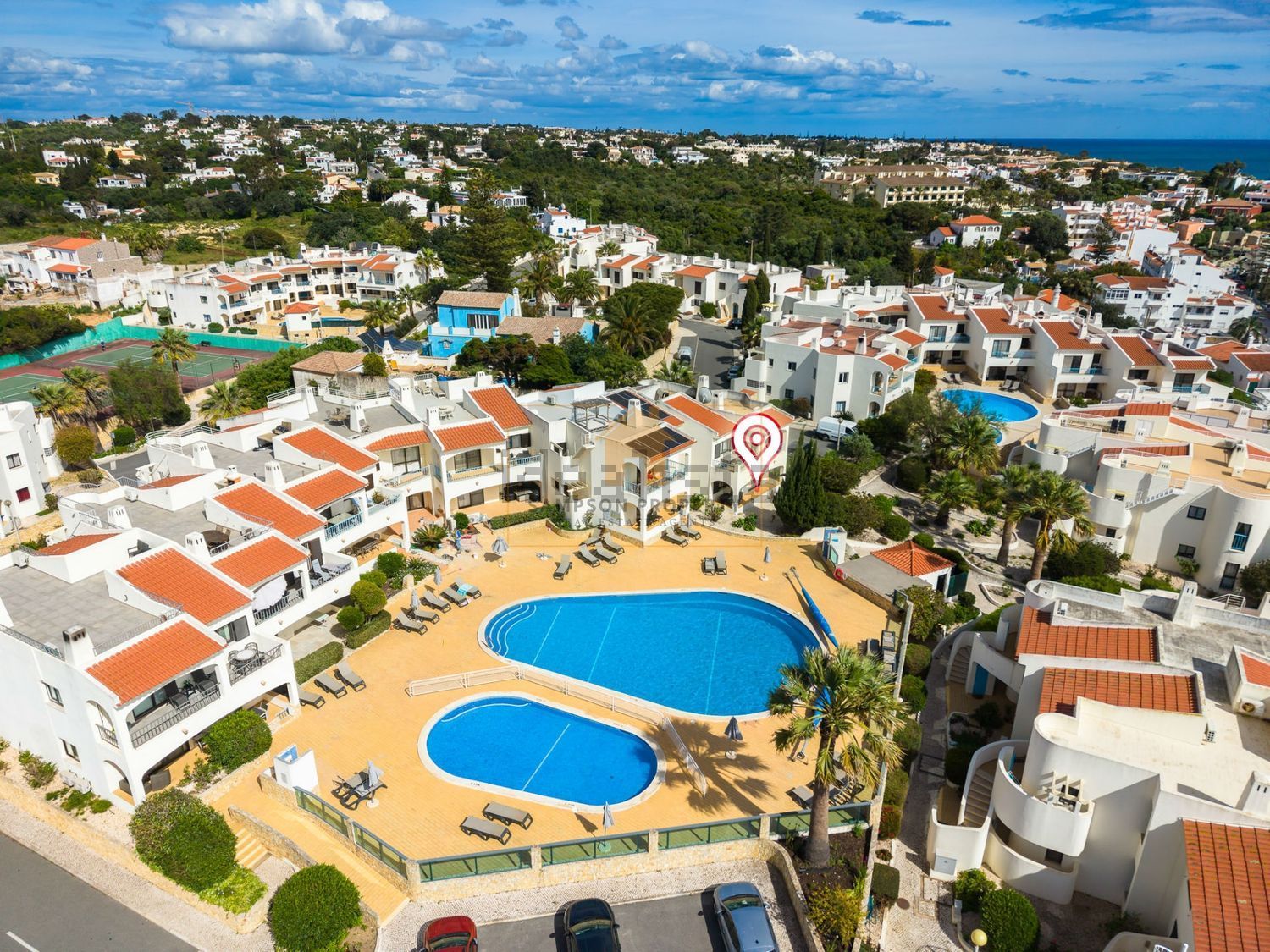 公寓 t2出售在 Centro de Carvoeiro - 游泳池