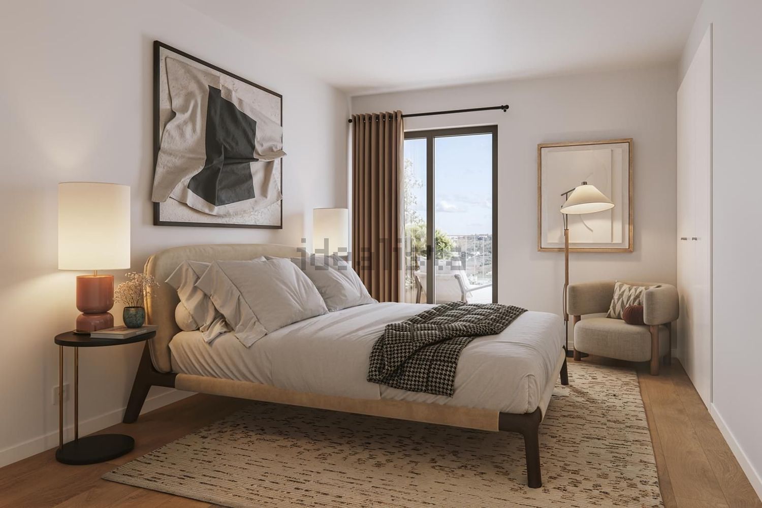 公寓 t4出售在 Santo António dos Cavaleiros e Frielas - 卧室