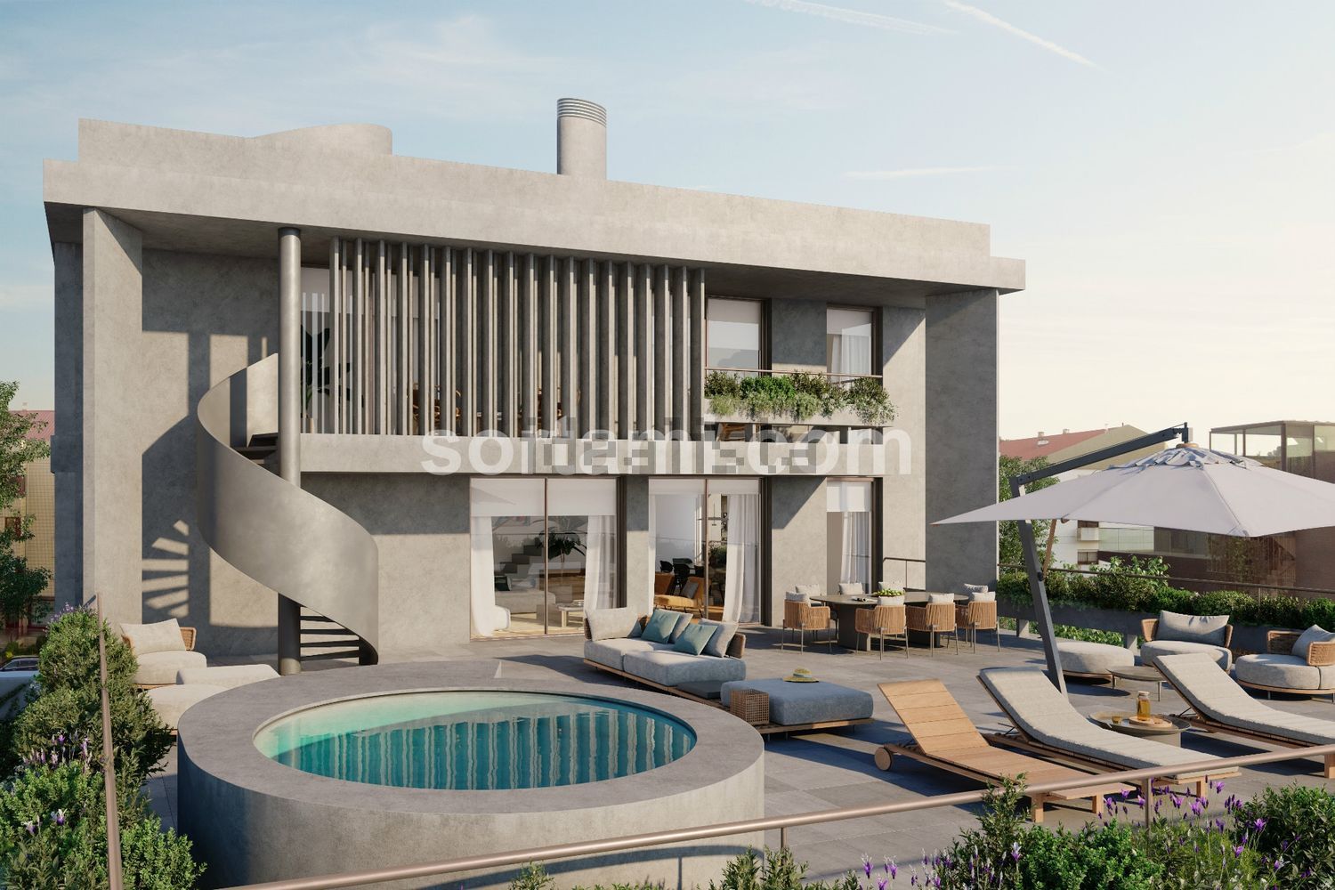 公寓 t4出售在 Serralves - 露台