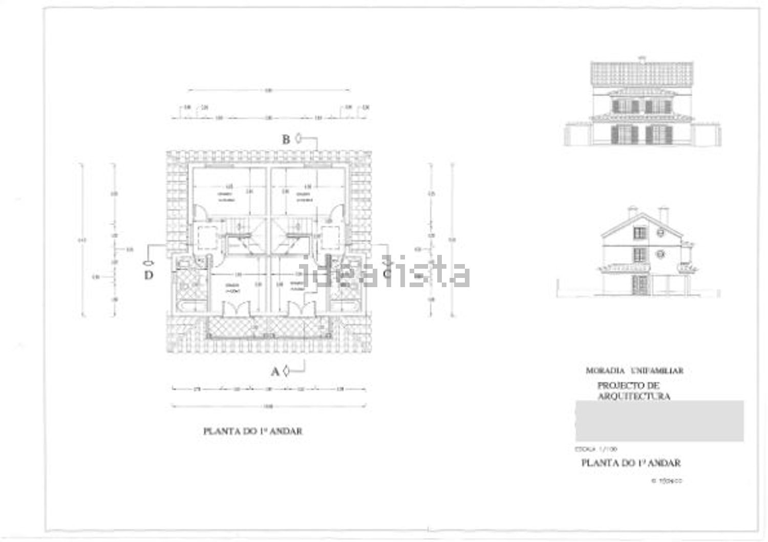 出租t0（单人公寓）在Largo do Calvário s/n
