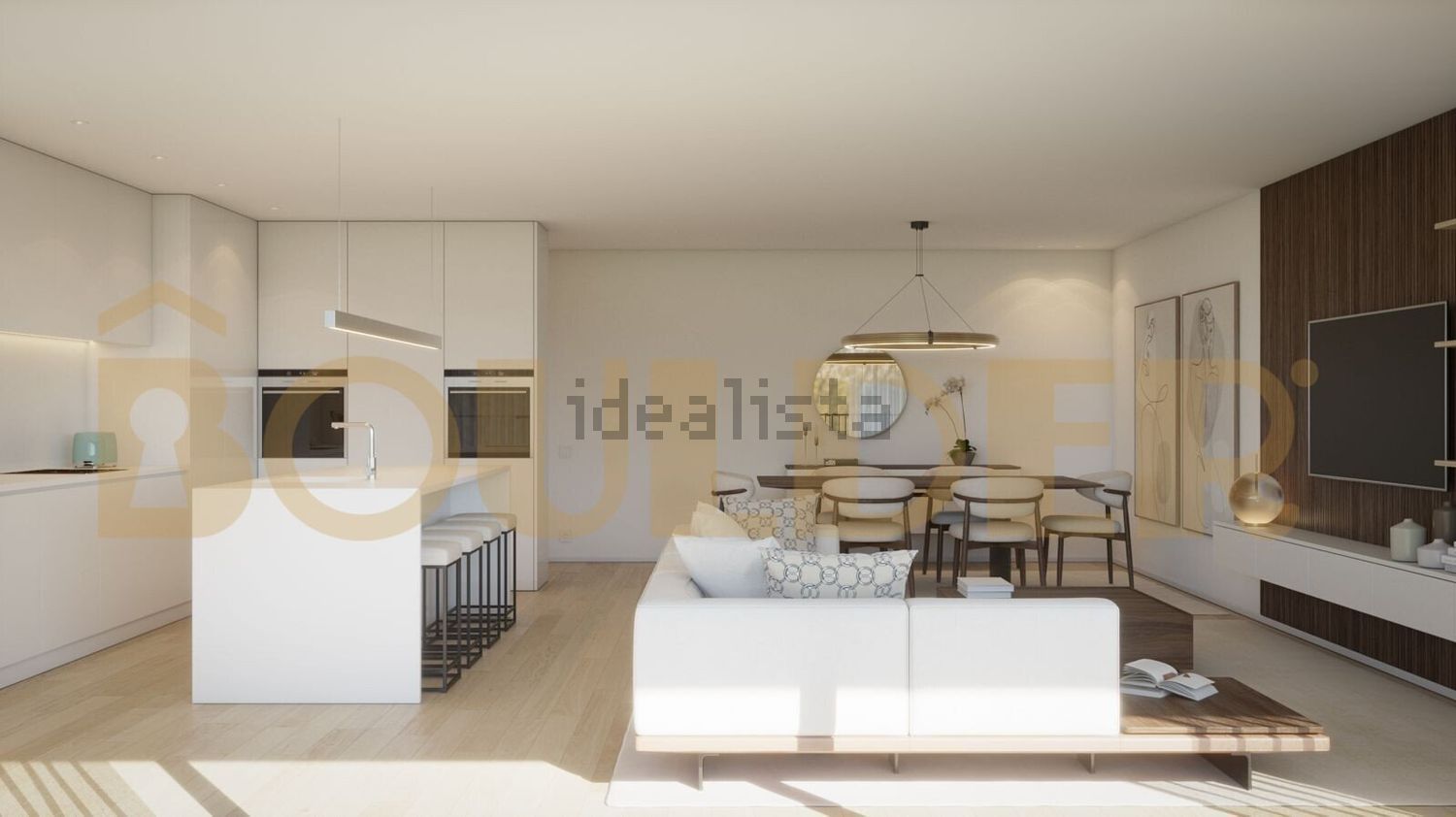 公寓 t3出售在 Quinta da Barra s/n - 客厅