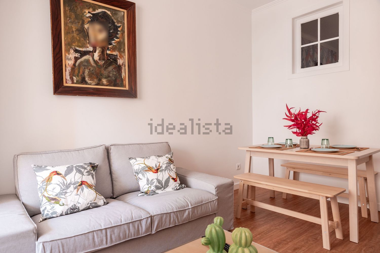 出租公寓 t2在Rua Mestre António Martins, 13 - 客厅