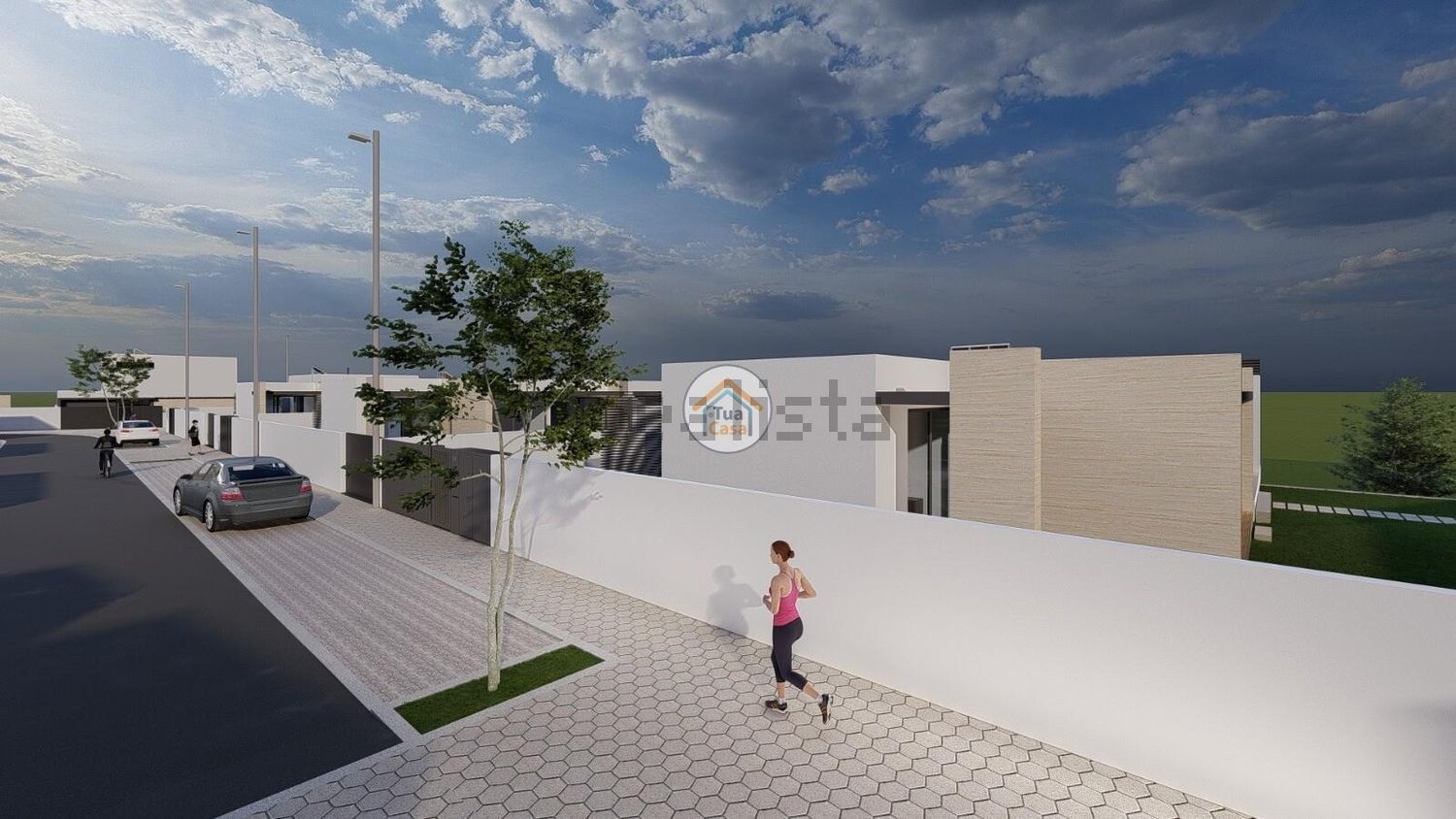 小楼房或别墅出售在 Zona Este - 外立面