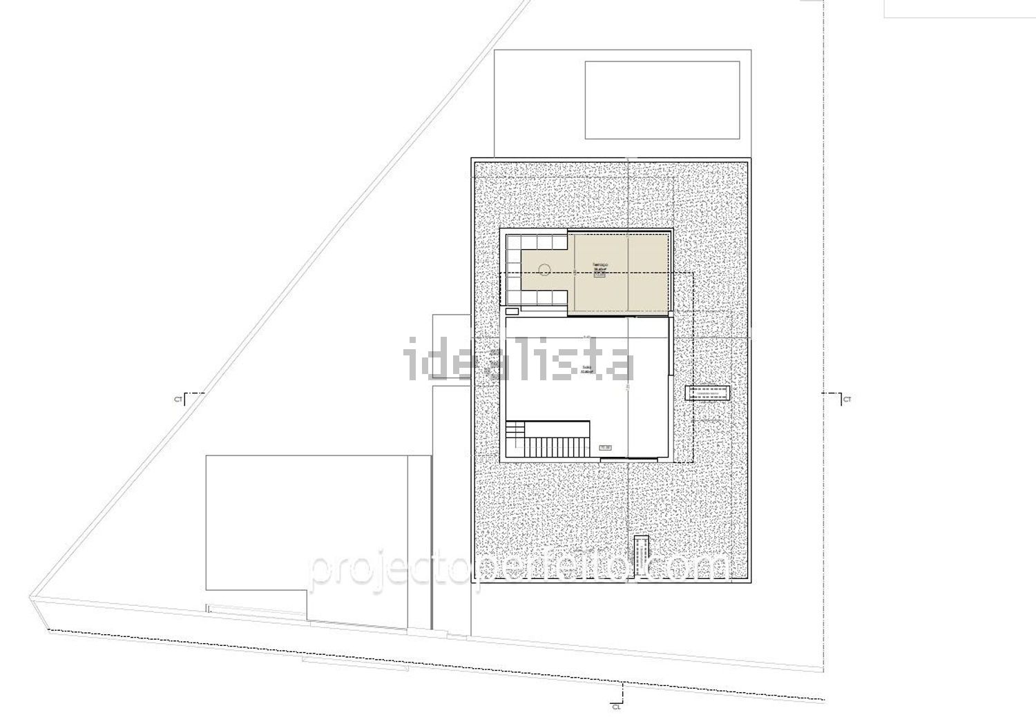 小楼房或独栋别墅出售在 Zona Este - 平面图