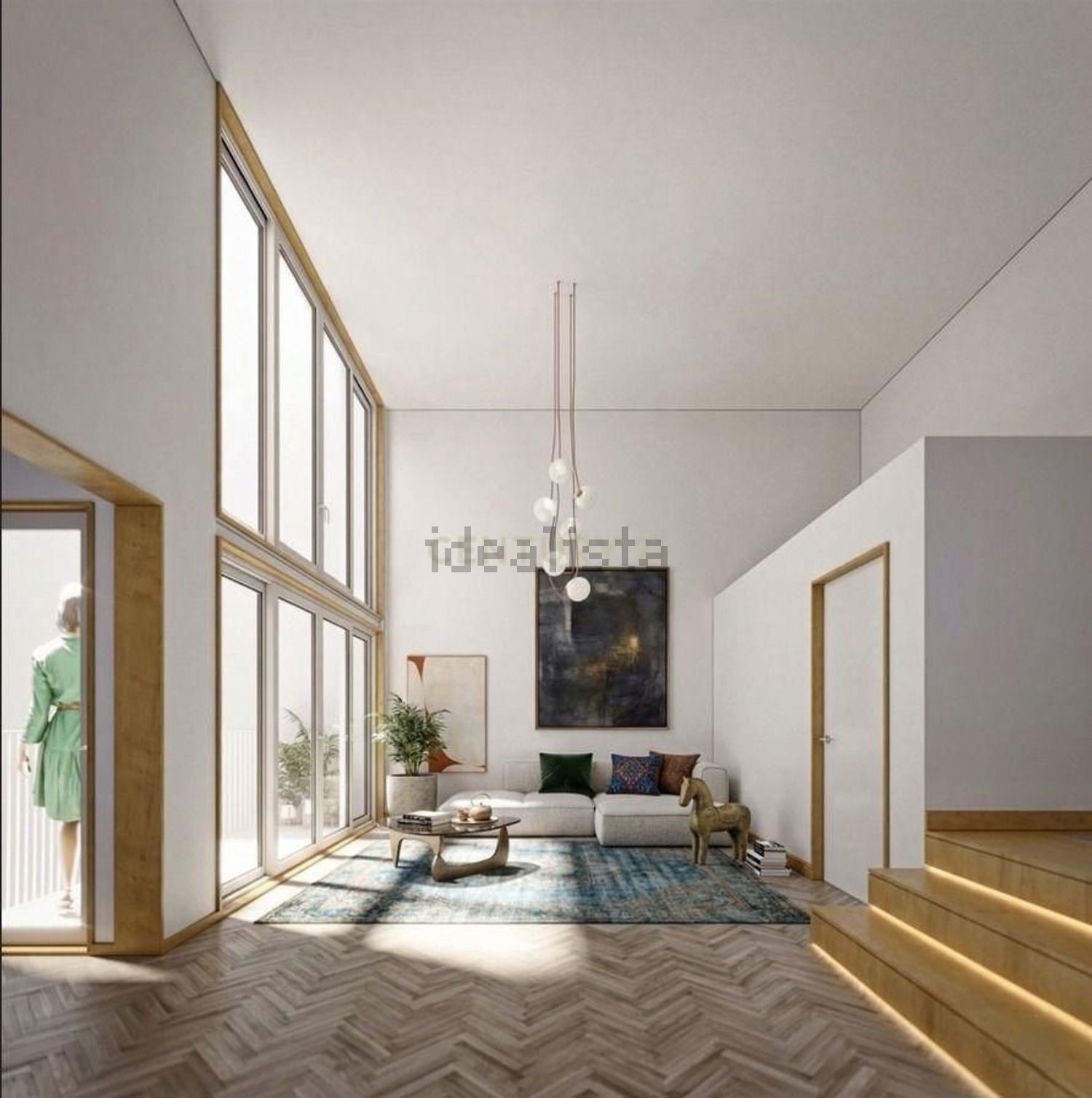 公寓 t2出售在Rua da Fábrica, 40 - 客厅