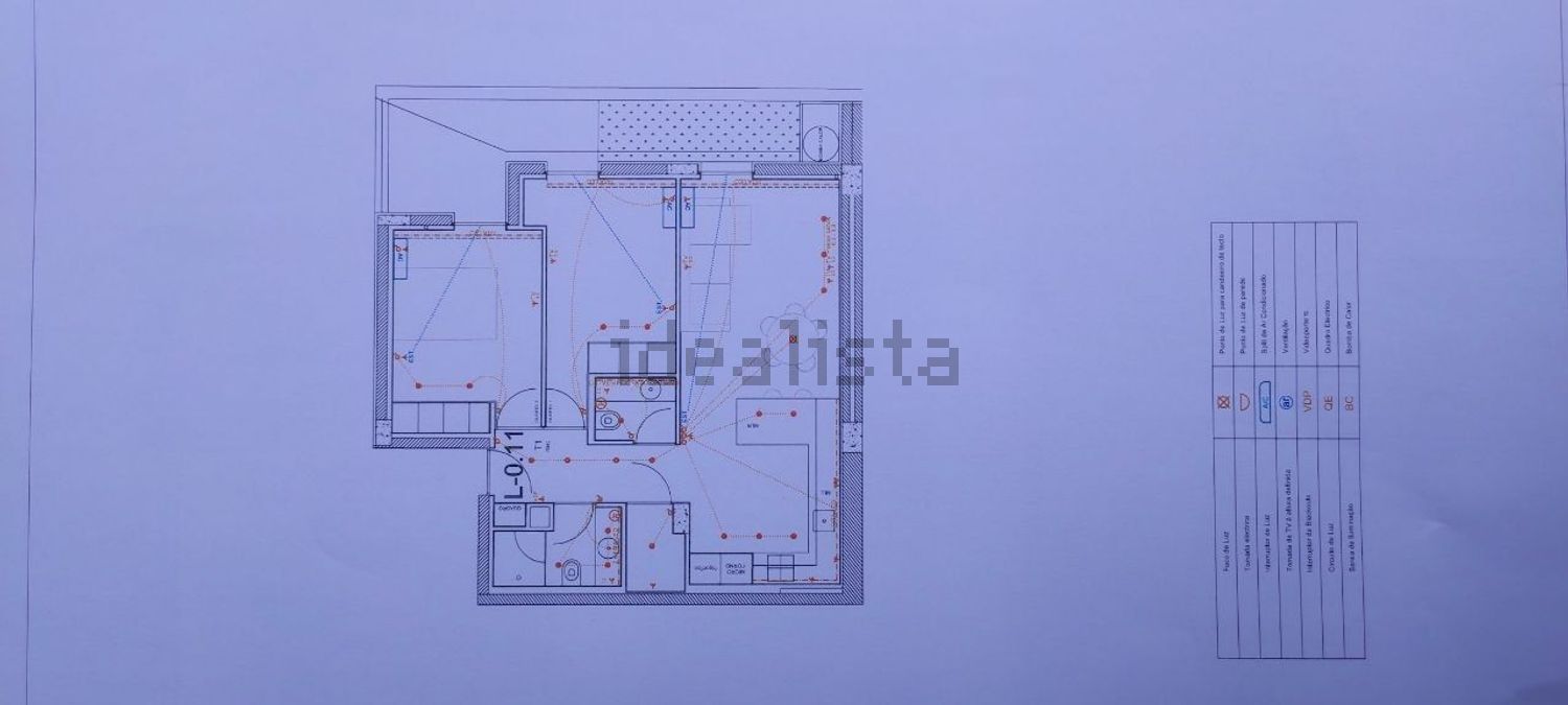 公寓 t2出售在Rua Maria de Sousa, 360 - 平面图
