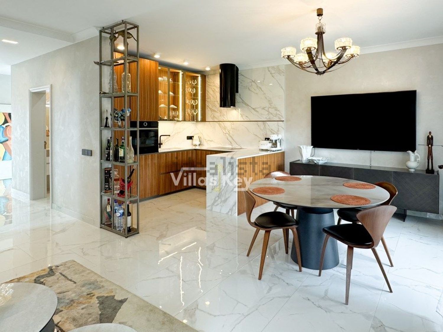 双拼别墅出售在 Quinta da Boavista - 客厅