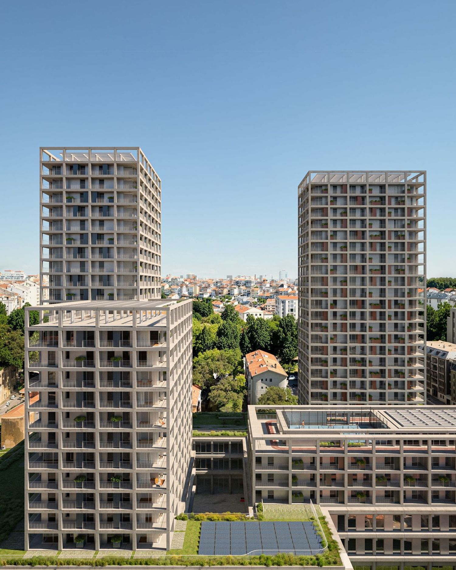 公寓 t2出售在Avenida Fernão Magalhães, 127 - 视线
