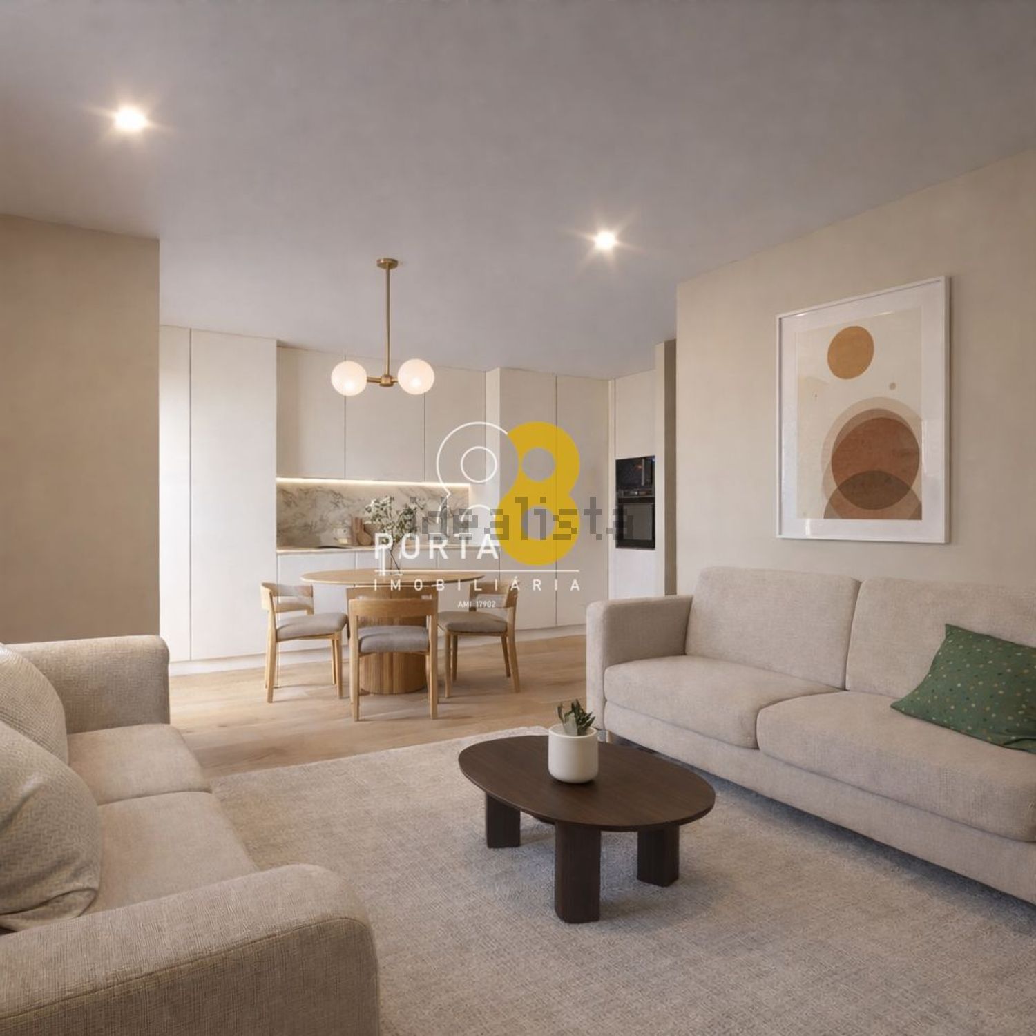 公寓 t2出售在Rua de Latino Coelho s/n - 客厅