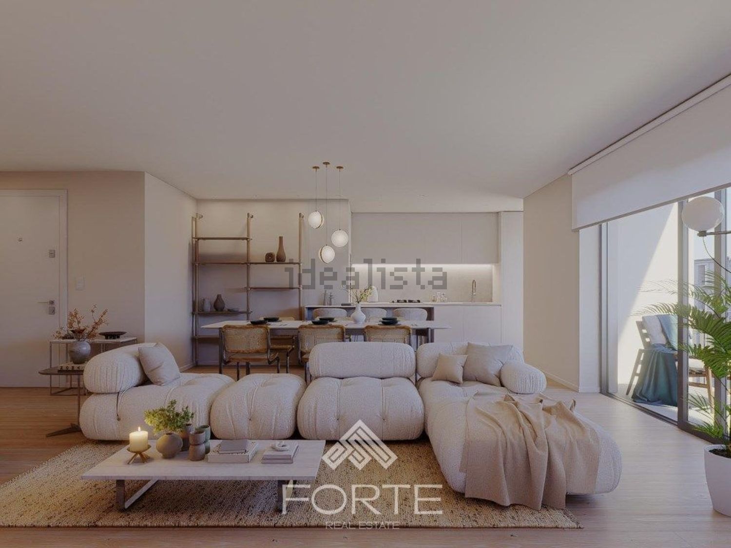 公寓 t3出售在Rua Doutora Maria de Lourdes Portela - 客厅