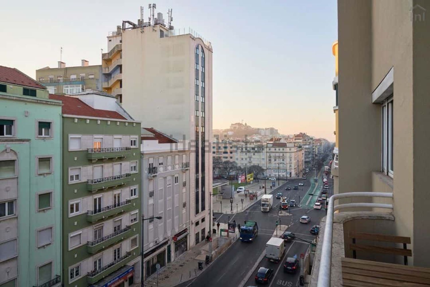 出租房间在Avenida Almirante Reis, 219 - 视线