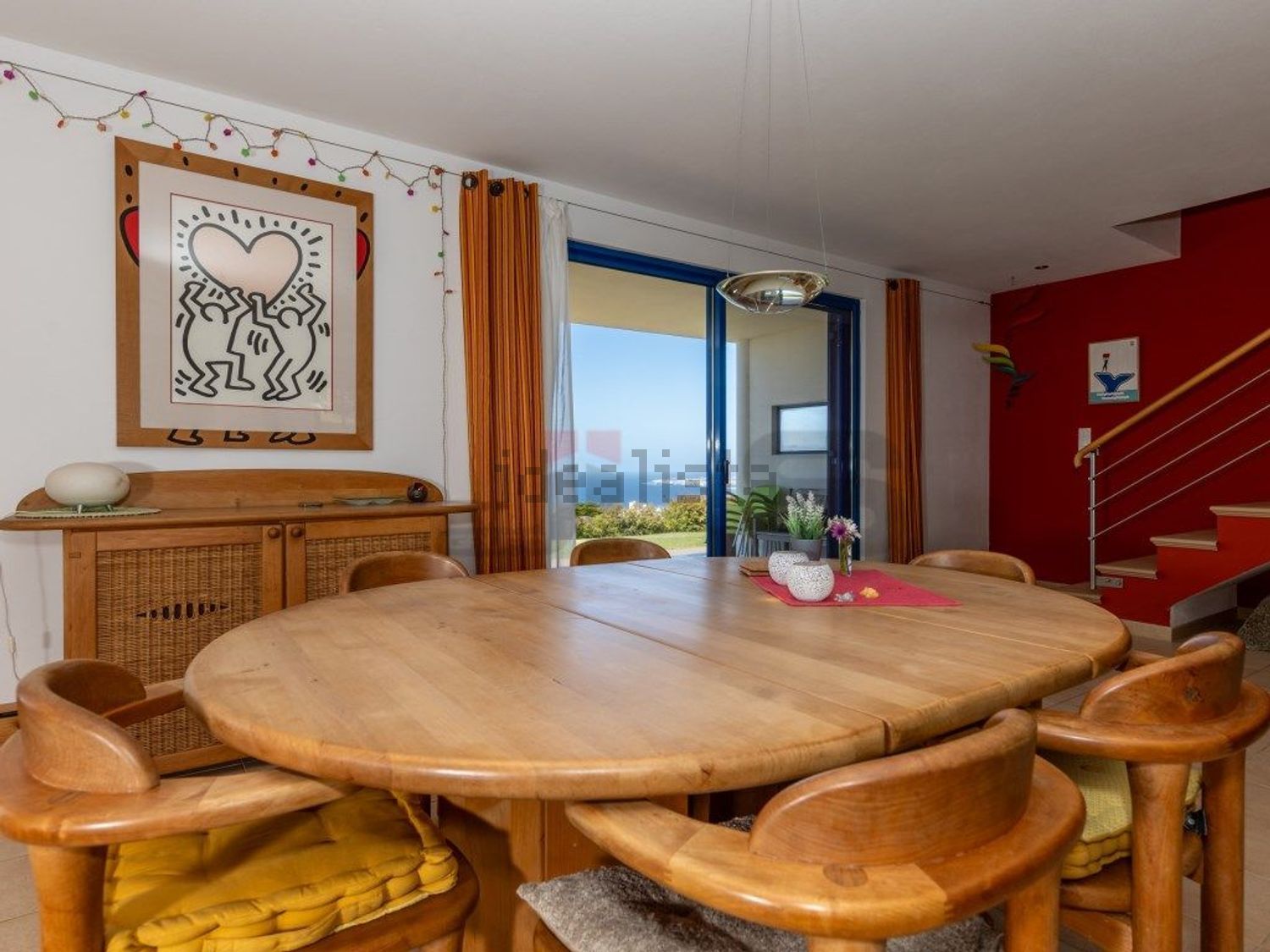 小楼房或独栋别墅出售在 Santa Cruz - 客厅