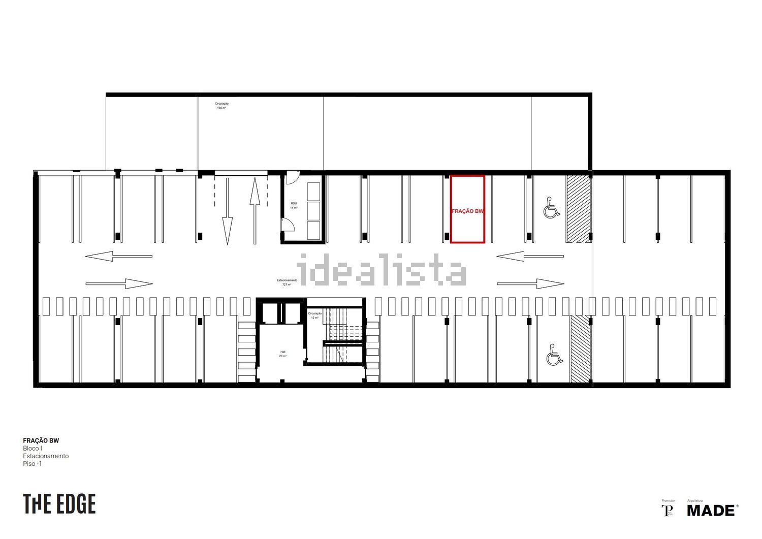 公寓 t1出售在Travessa Gil Vicente s/n - 平面图