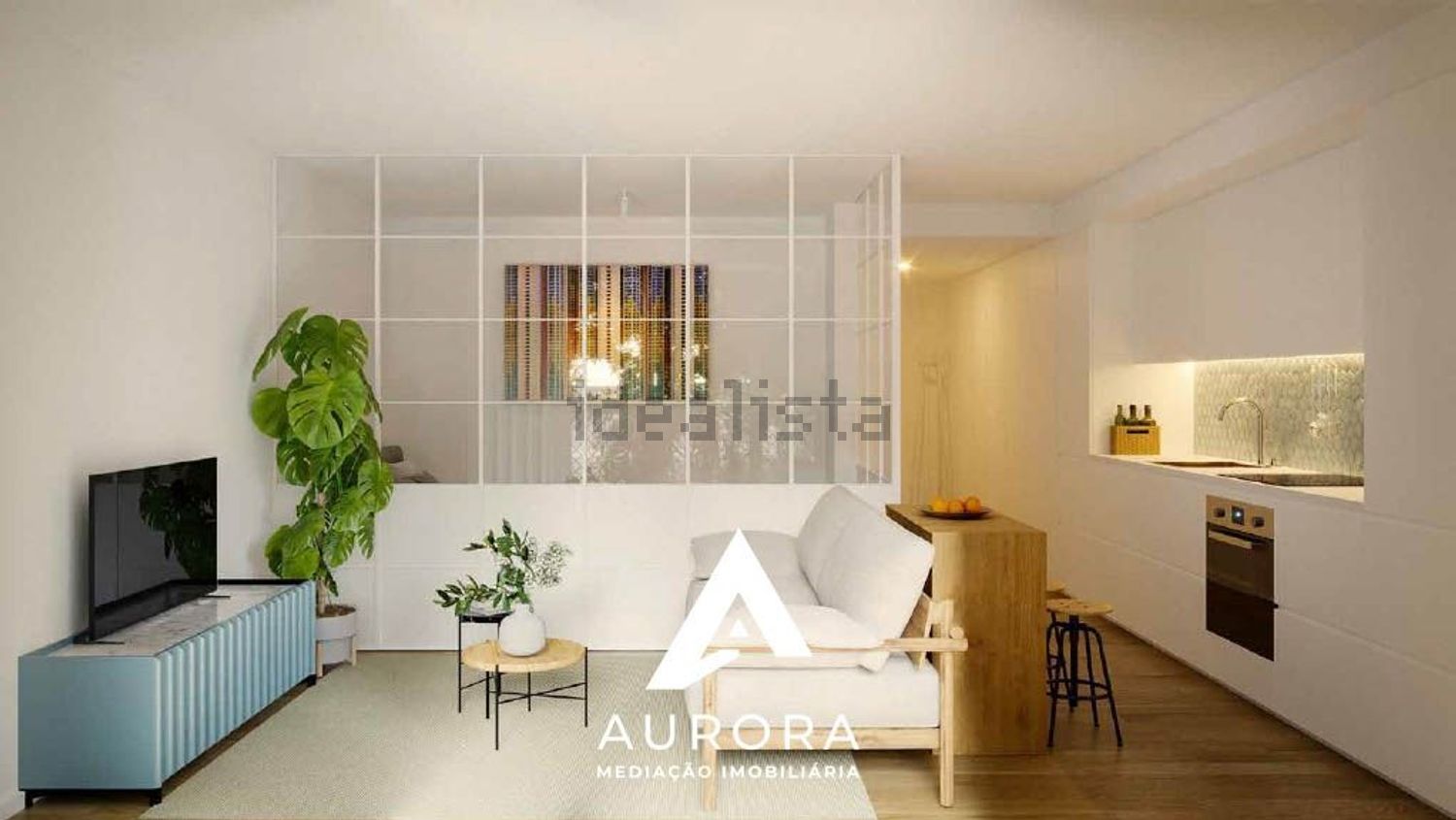 公寓 t1出售在Praça de 9 de Abril, 121 - 客厅