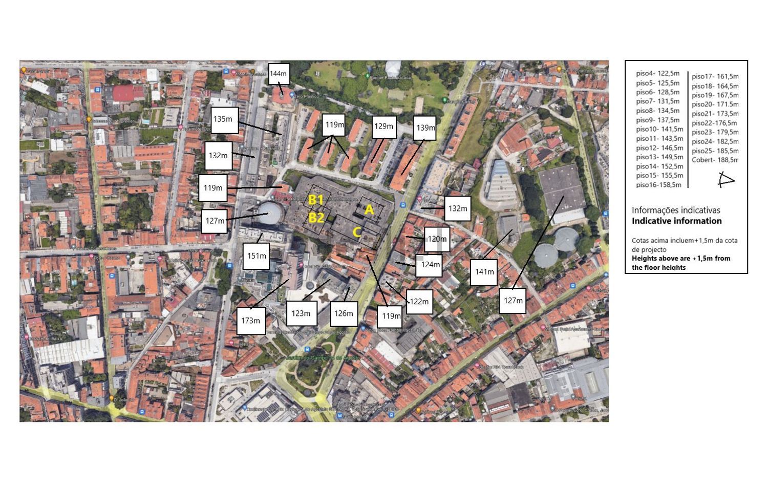 公寓 t2出售在Avenida Fernão Magalhães, 127 - 平面图