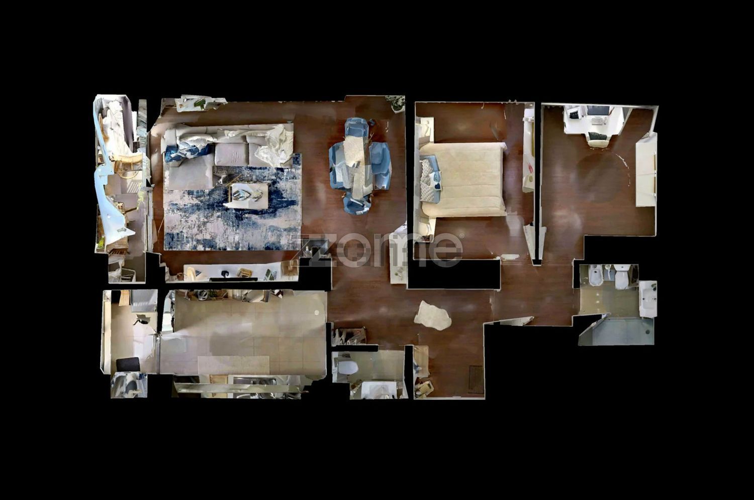 公寓 t2出售在Rua Brito Capelo, 340 - 平面图