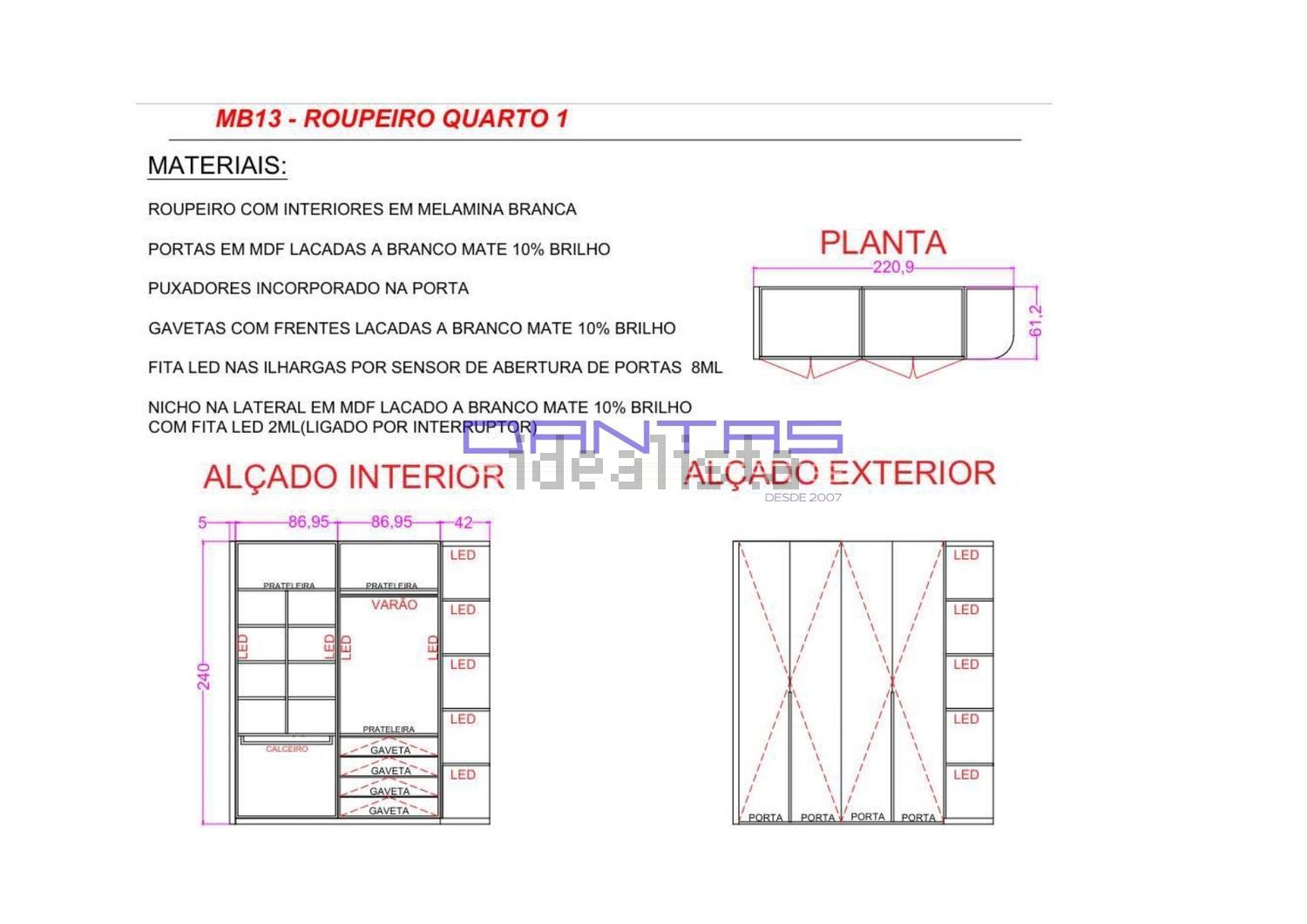 双拼别墅出售在 Turiz - 平面图