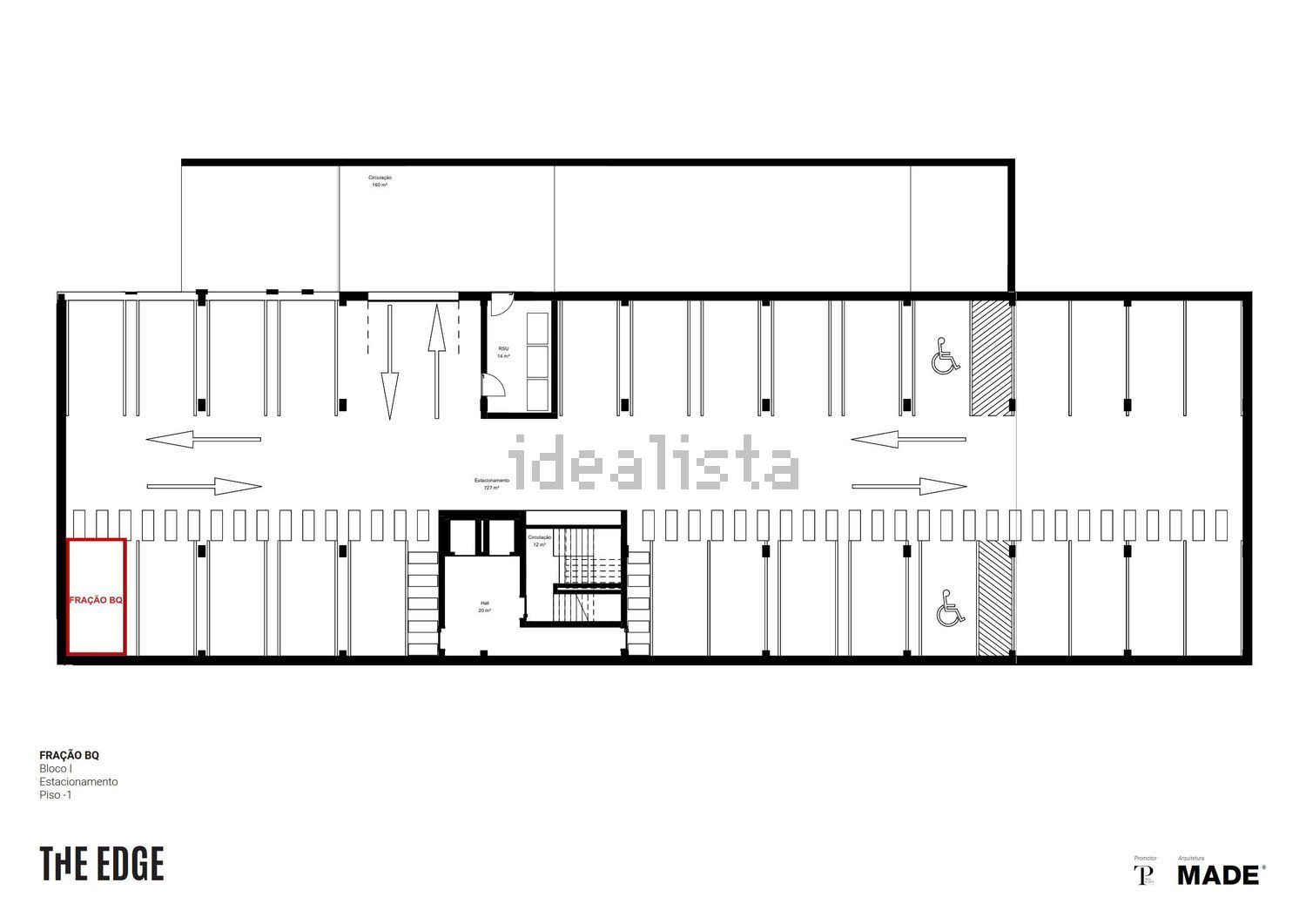 公寓 t1出售在Travessa Gil Vicente s/n - 平面图