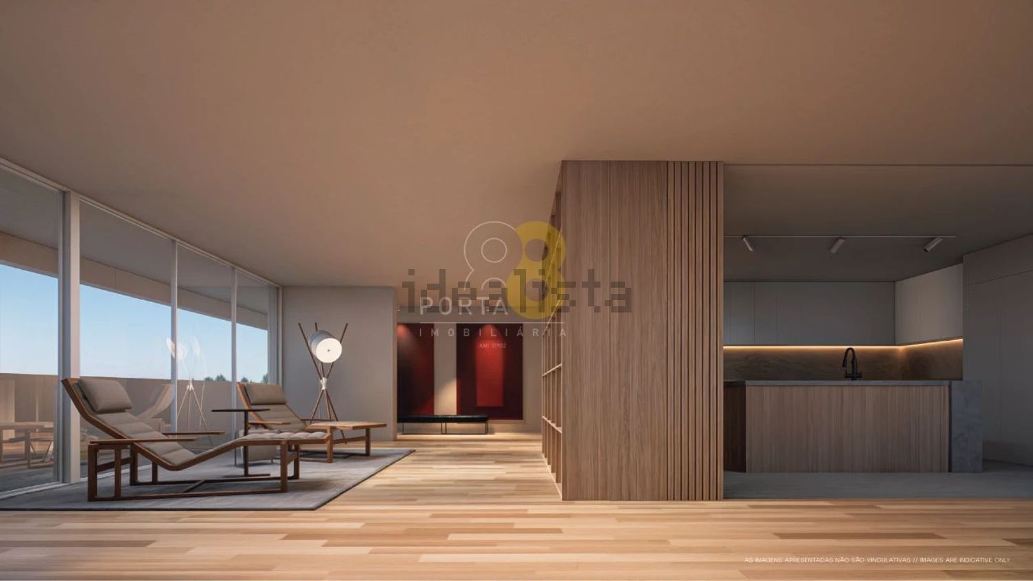 公寓 t4出售在Avenida das Congostas s/n - 客厅