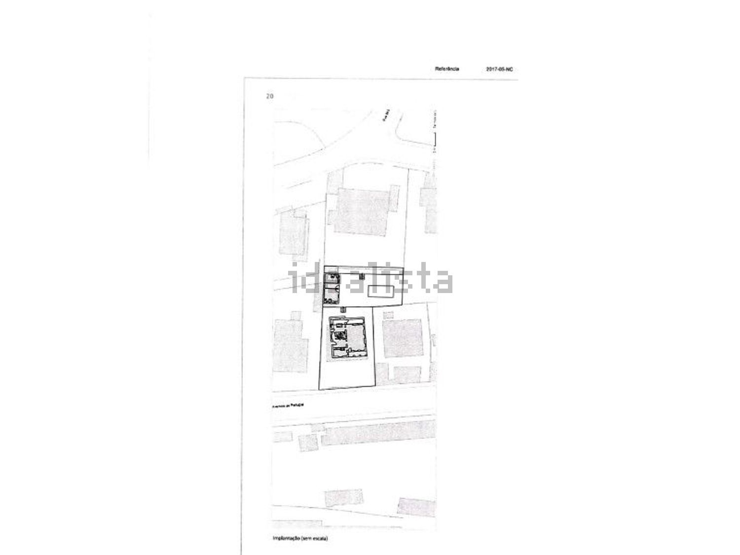 小楼房或独栋别墅出售在Avenida Portugal - 平面图