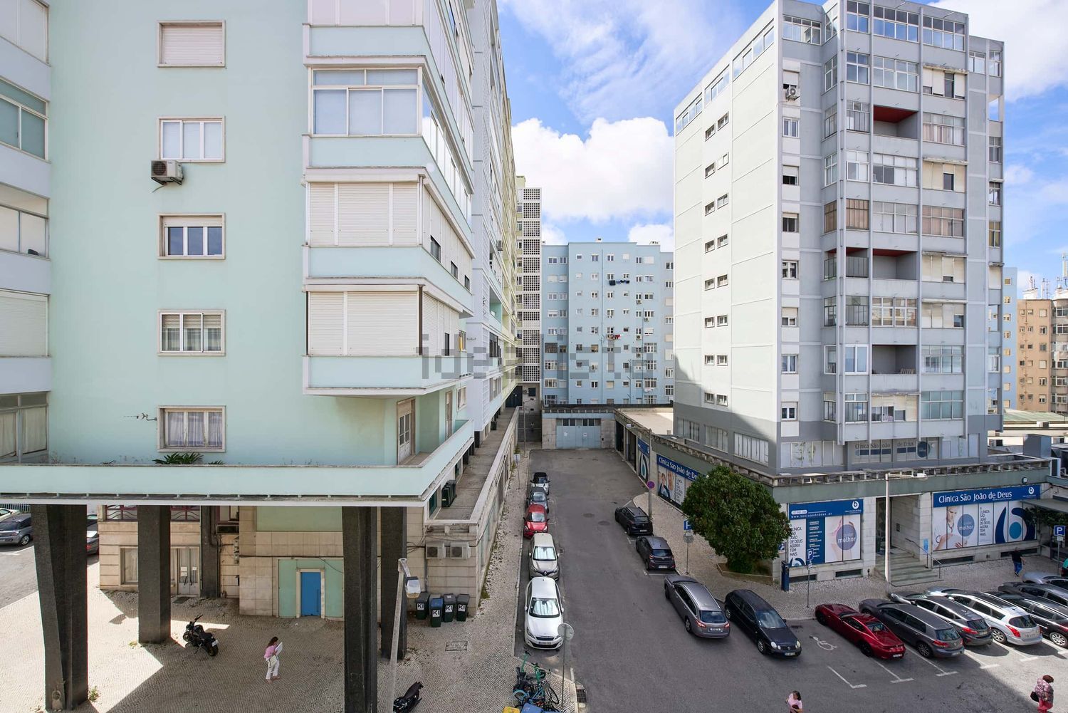 出租房间在Rua António Patrício, 24 - 视线