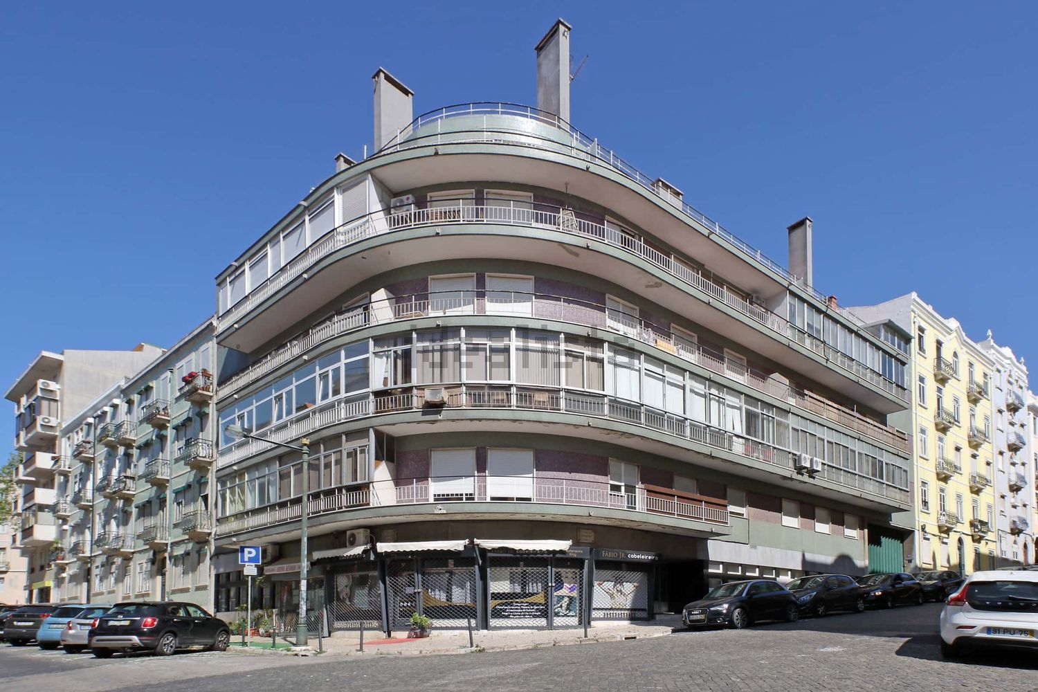 出租房间在Rua Ferreira Lapa, 4 - 视线