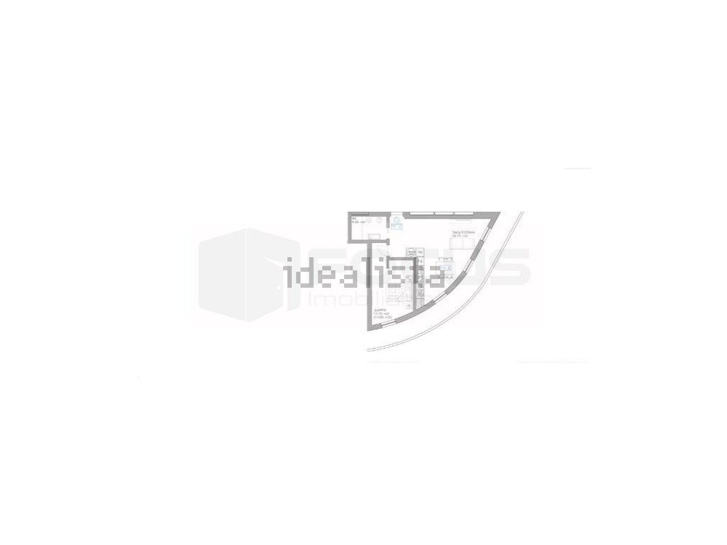 公寓 t1出售在 Esgueira - 平面图