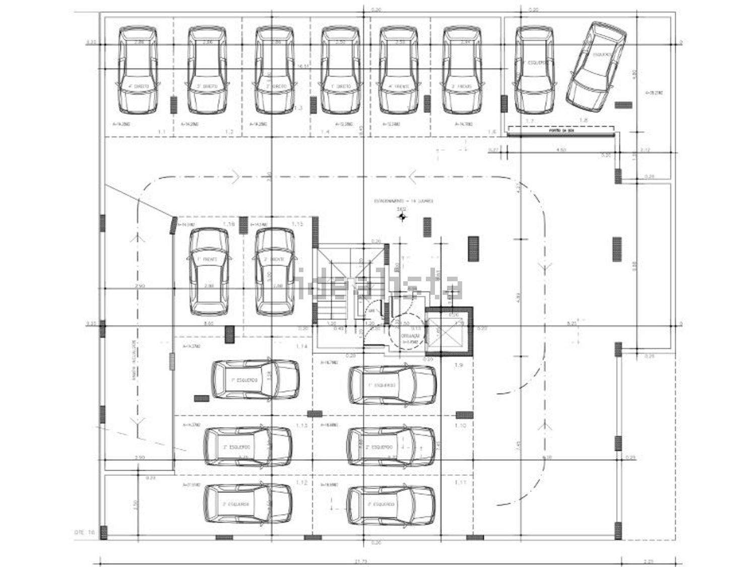 公寓 t2出售在 Pocinho - Colinas do Oriente - 平面图