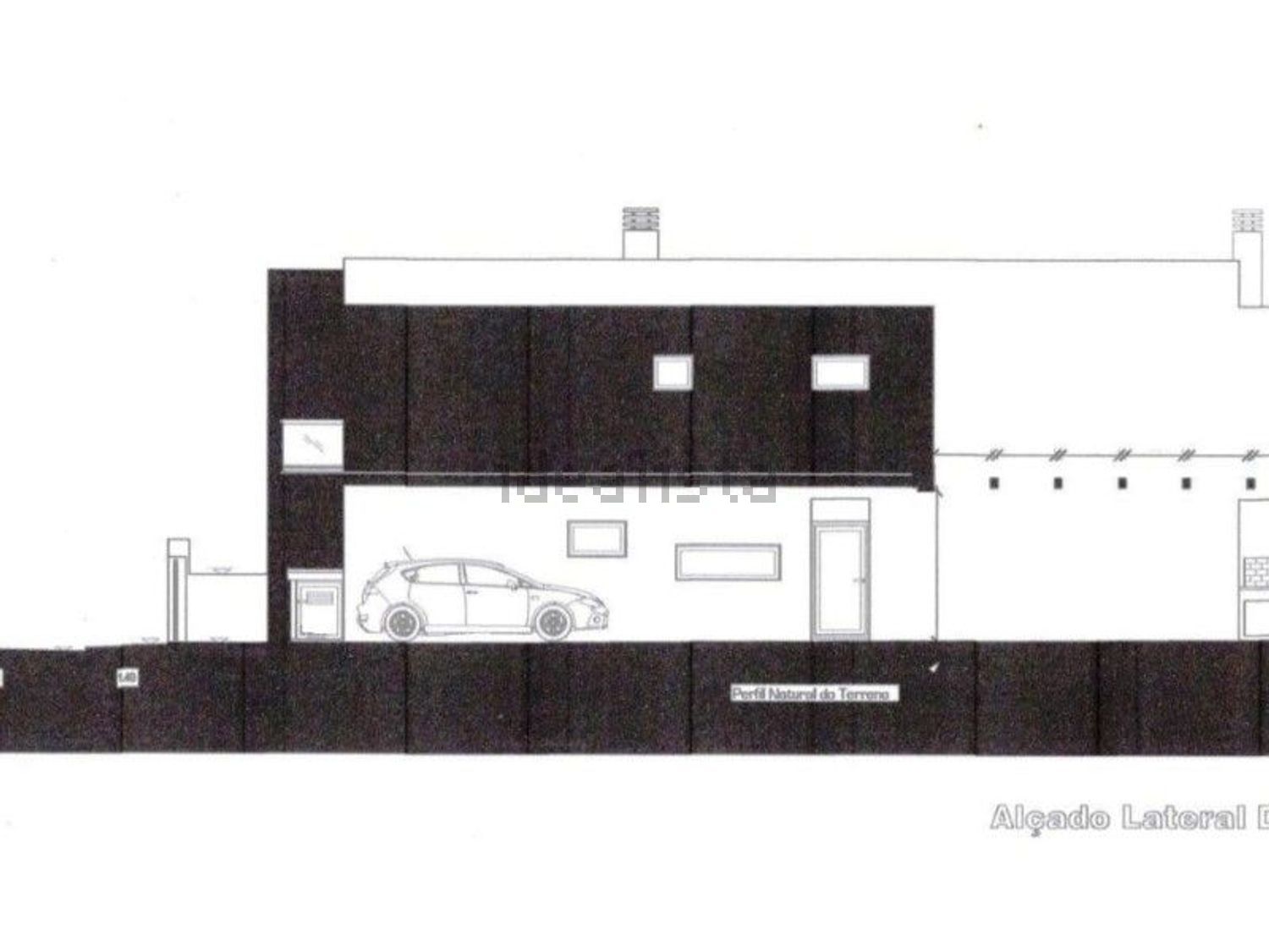 双拼别墅出售在 Bairro Novo - Quinta Dona Maria - 平面图