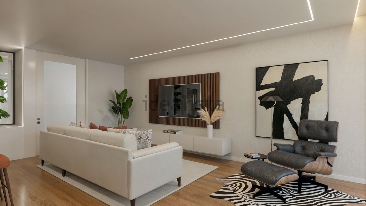 小楼房或独栋别墅出售在 Zona Este - 客厅
