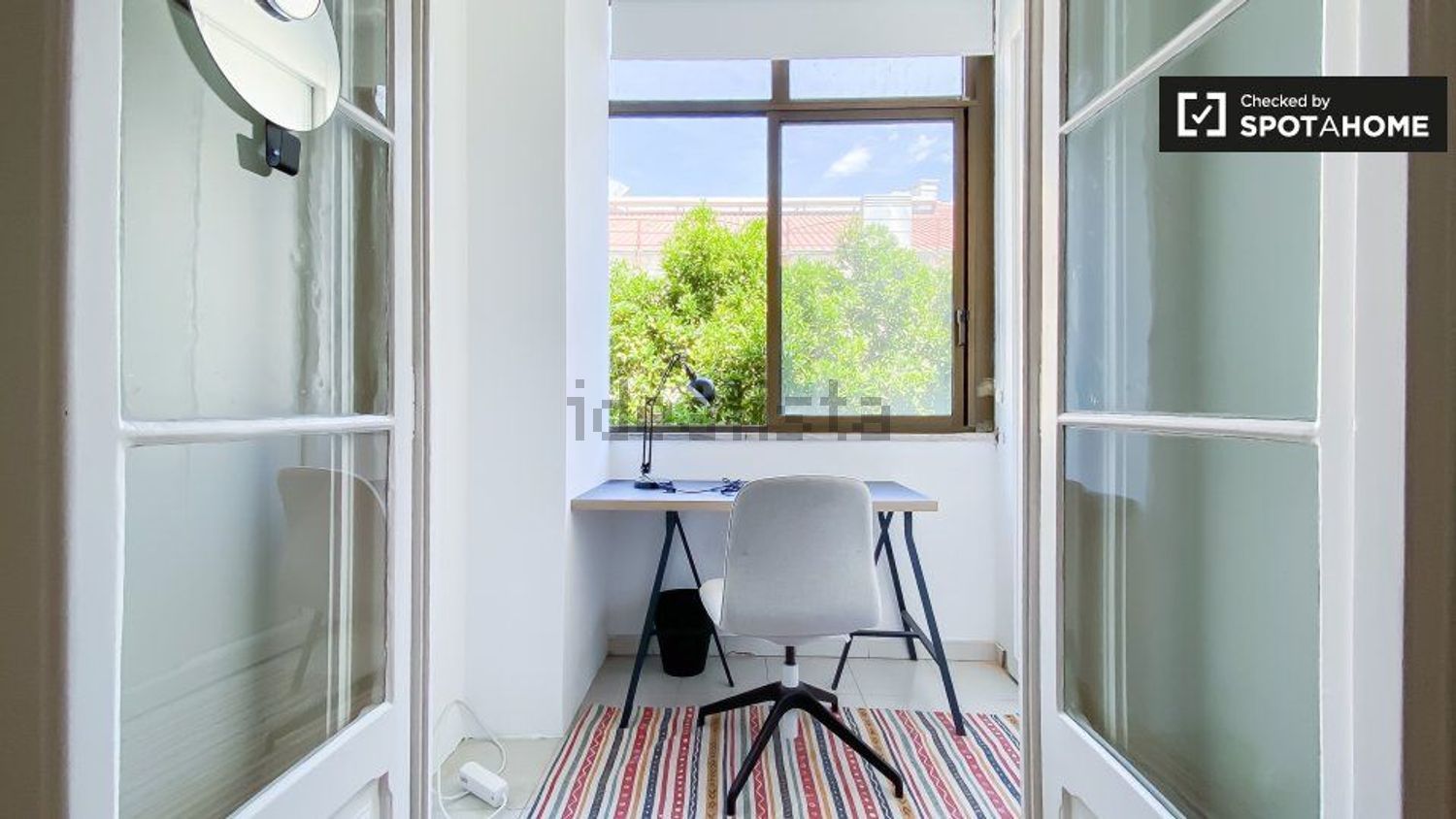 出租房间在Rua Carlos Mardel - 卧室