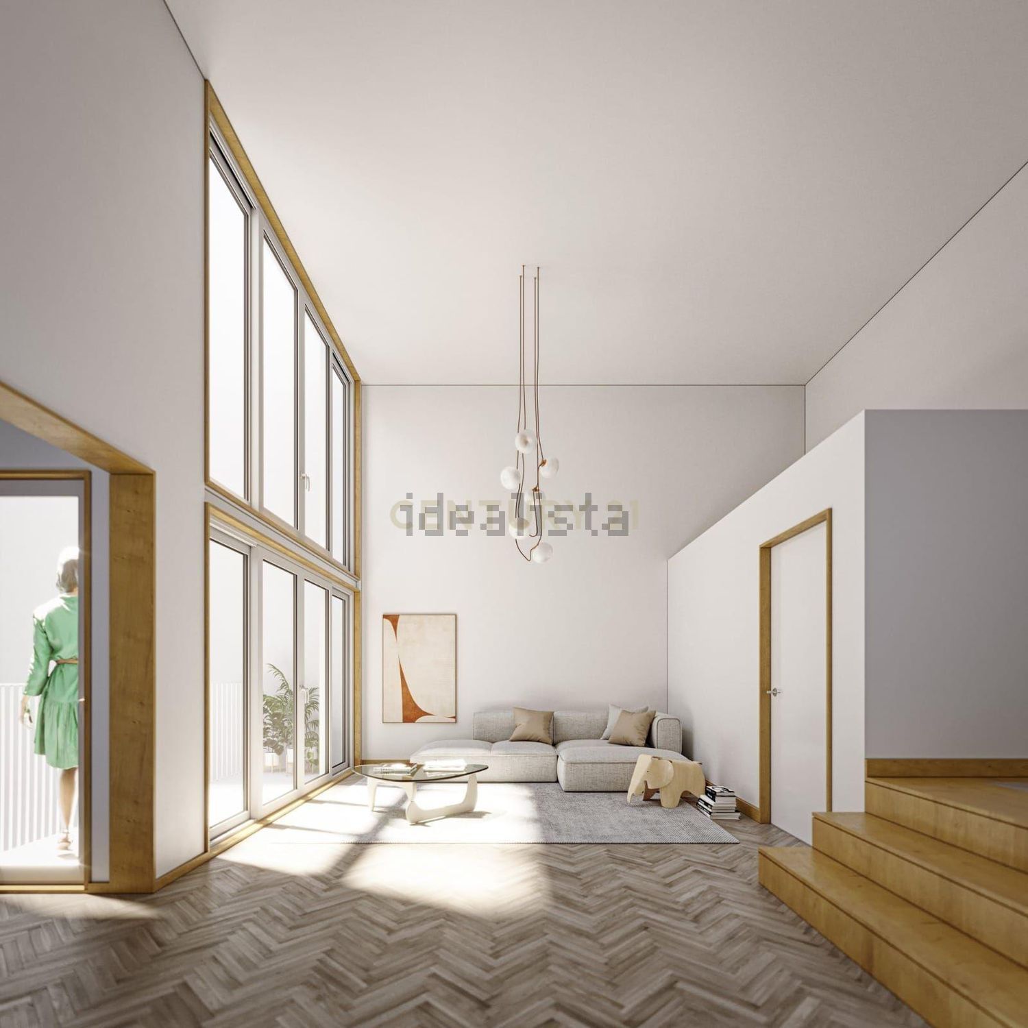 公寓 t2出售在Rua da Fábrica, 40 - 客厅