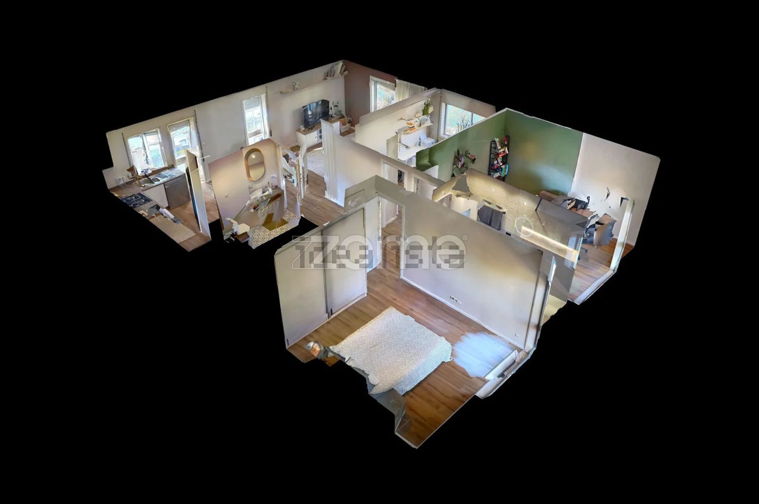 公寓 t3出售在Avenida Vasco da Gama, 200 - 平面图