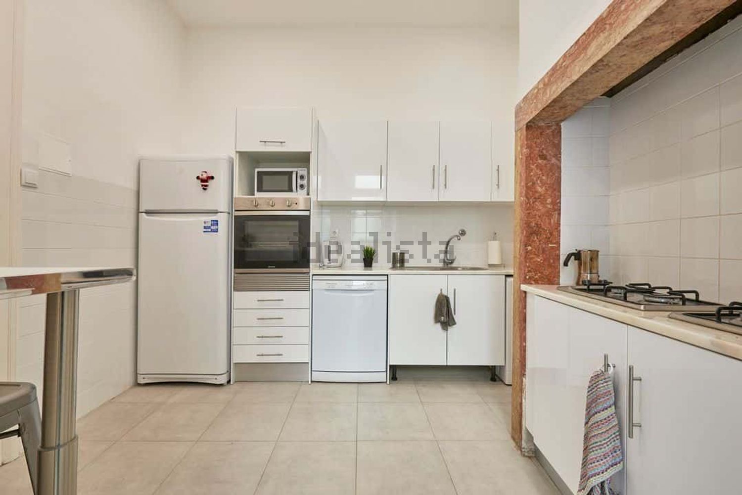 出租房间在Rua Pascoal de Melo, 58 - 厨房